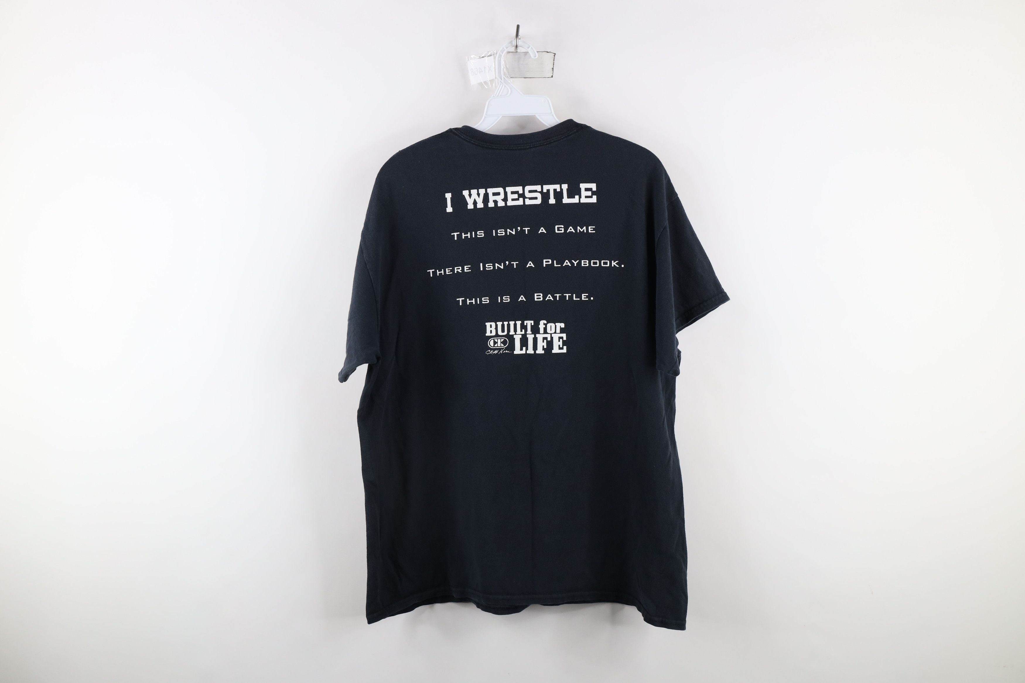 Vintage Vintage Cliff Keen Spell Out Keep Wrestling Wrestler T-Shirt Size US L / EU 52-54 / 3 - 8 Thumbnail