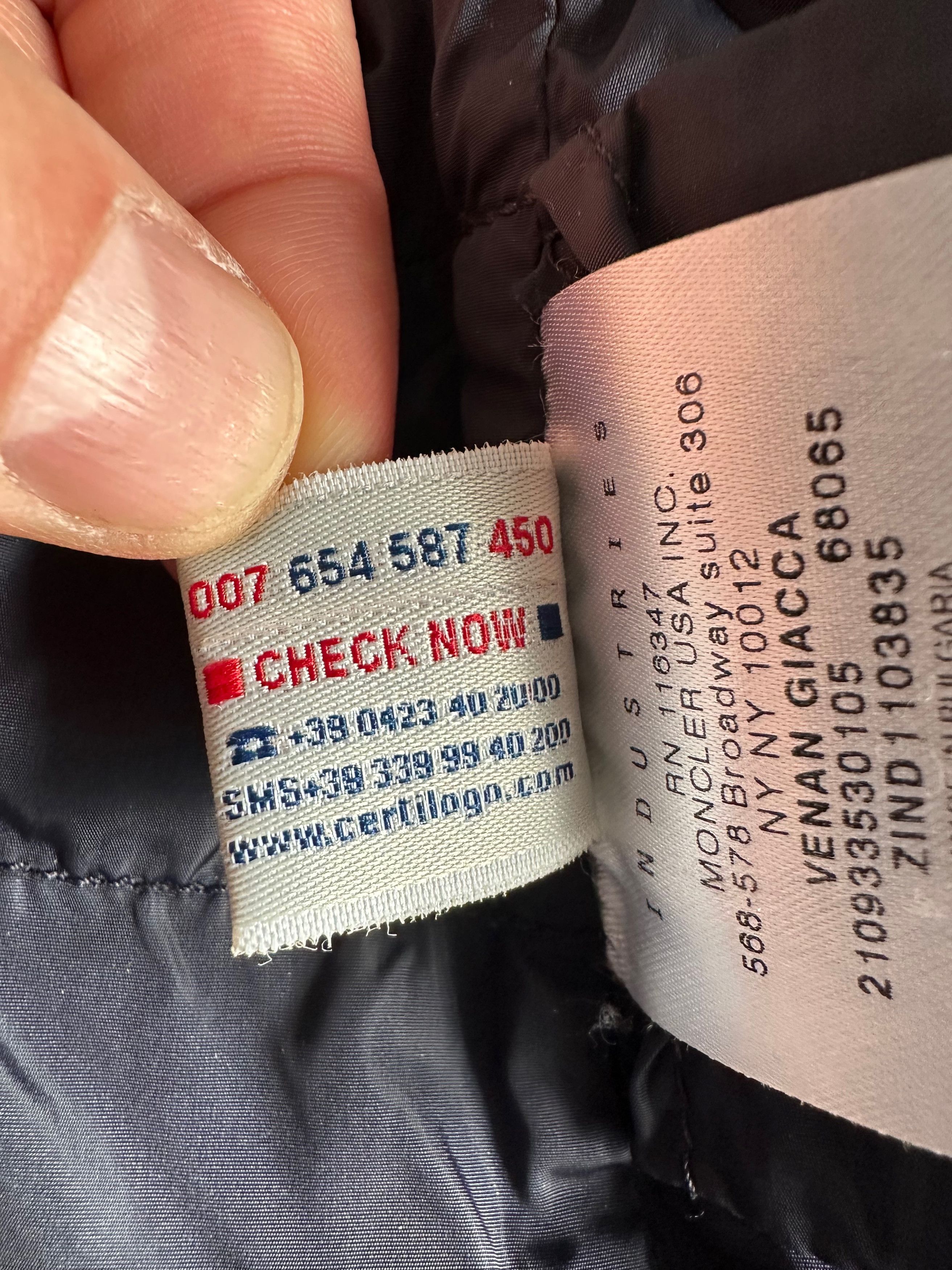Moncler Moncler Venan Giacca Lightweight Jacket Blazer nylon navy Size XS / US 0-2 / IT 36-38 - 8 Thumbnail