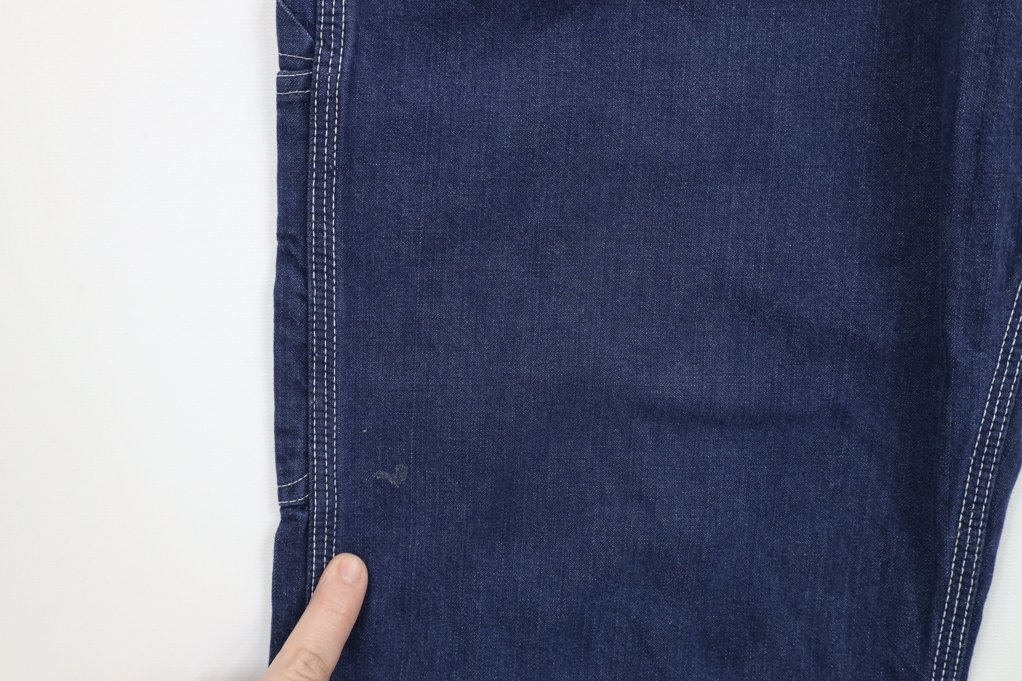 Vintage Vintage 60s 70s Streetwear Wide Leg Dungaree Denim Jeans Size US 32 / EU 48 - 5 Thumbnail