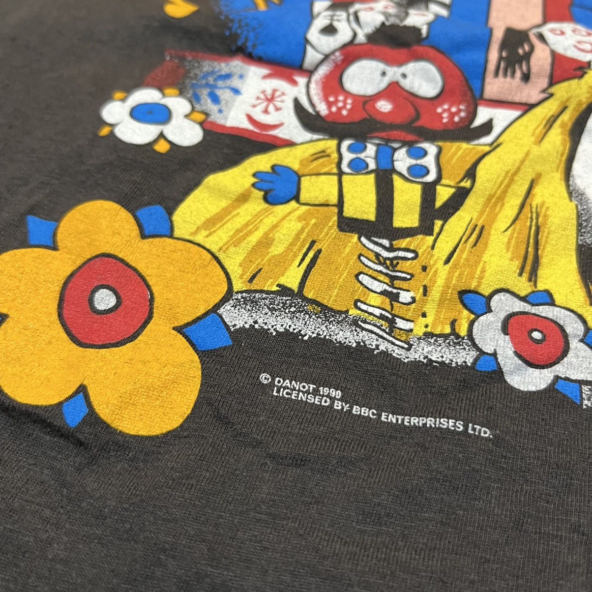 Vintage 1990 The Magic Roundabout Annual Vintage T-Shirt Size US M / EU 48-50 / 2 - 3 Thumbnail
