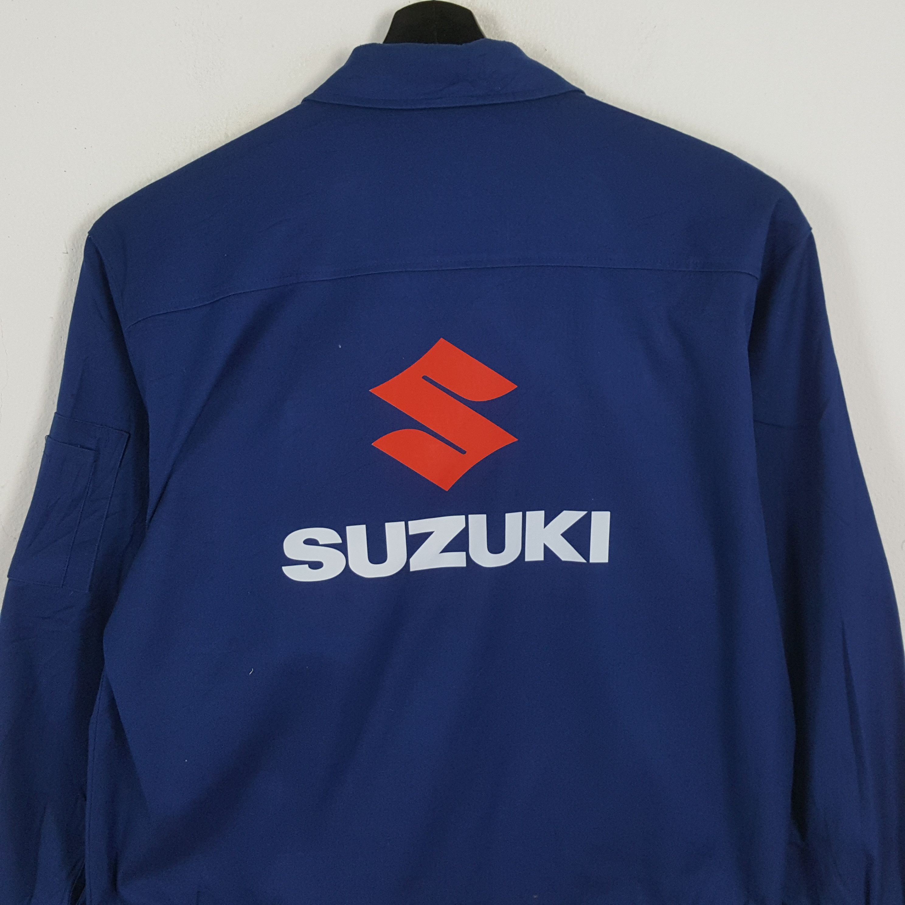 SUZUKI Japanese Motorcycle Brand Custom Art Jacket