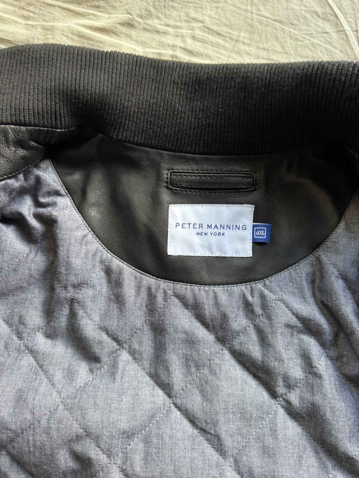 Peter Manning Lambskin Leather Jacket Size US M / EU 48-50 / 2 - 8 Thumbnail