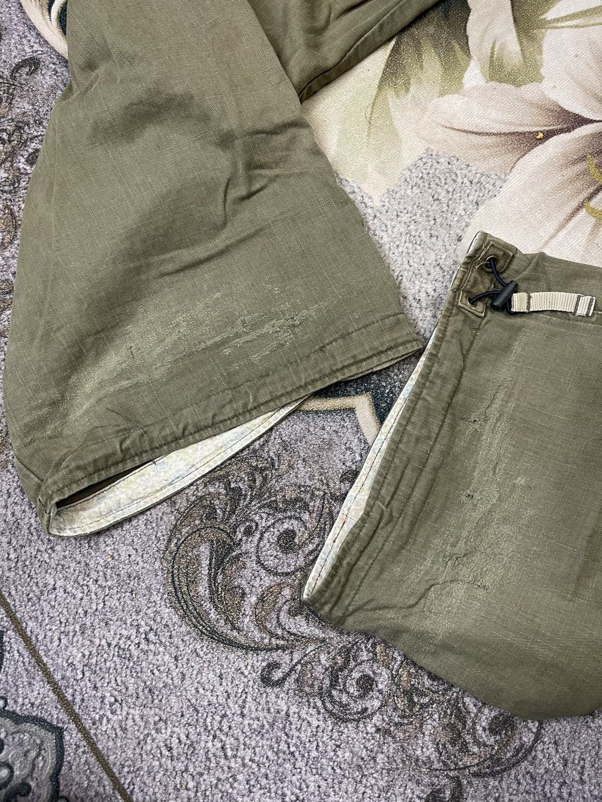 Japanese Brand Sunny Clouds Cargo Pant Green Military Colour Size US 33 - 13 Thumbnail