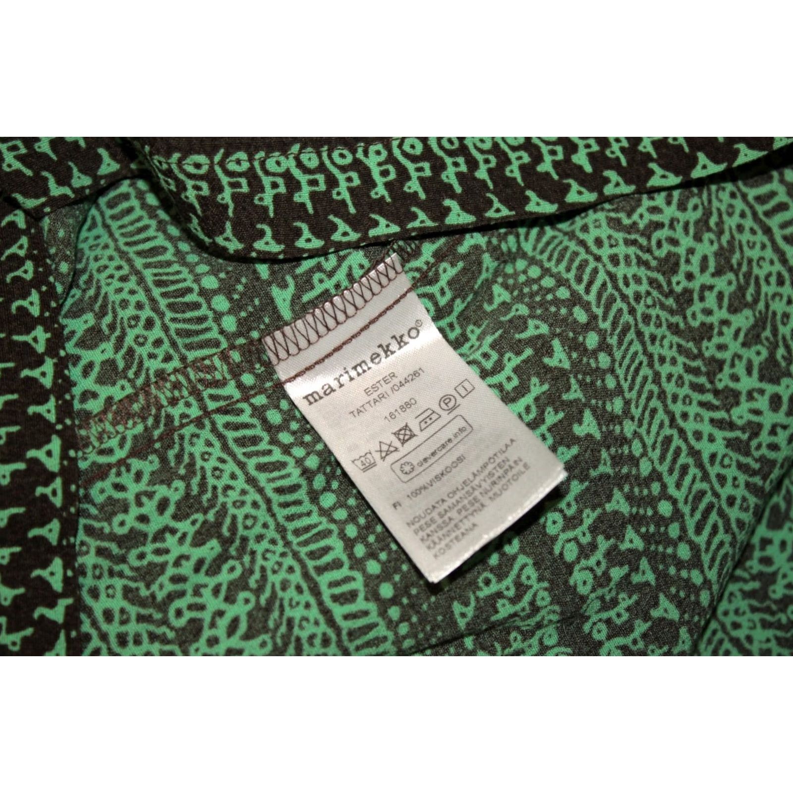 Marimekko Marimekko Finland womens dress Size 40 Green Size S / US 4 / IT 40 - 7 Thumbnail