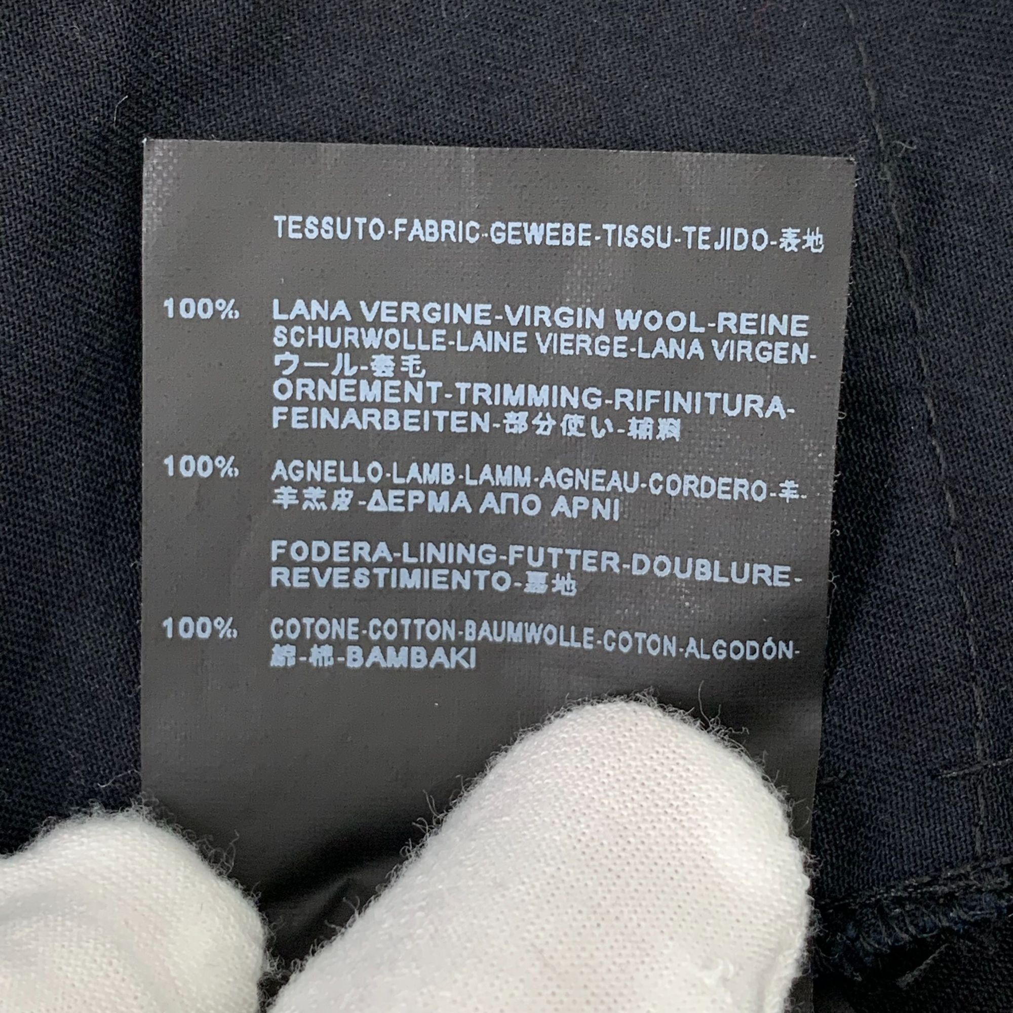 Yves Saint Laurent Saint Laurent Black Virgin Wool Pants Size US 30 / EU 46 - 6 Thumbnail