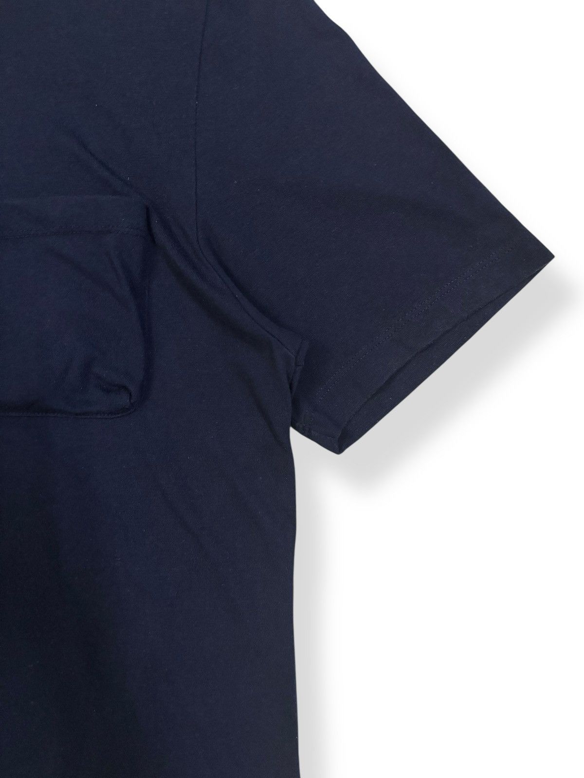 Number (N)ine Vintage Number (N)ine Denim Plain Dark Navy Pocket T-shirt Size US M / EU 48-50 / 2 - 8 Thumbnail