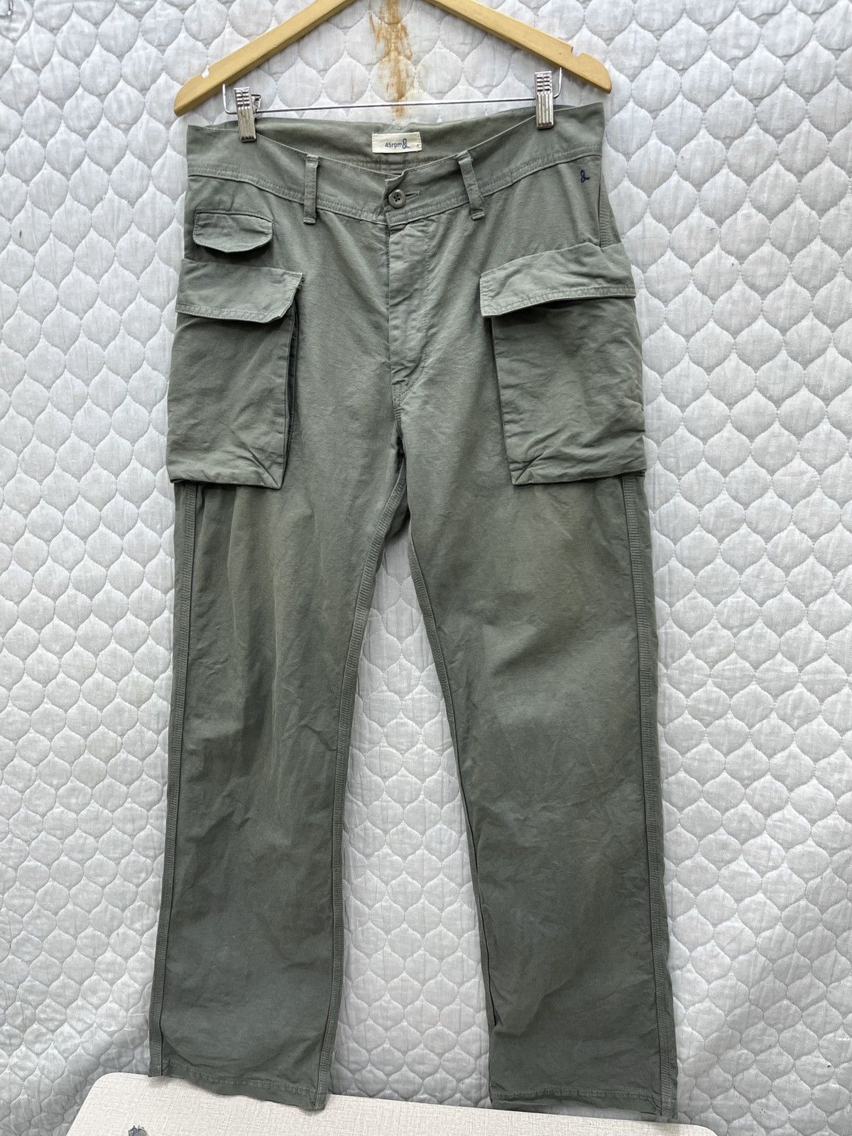 45rpm 🔥🔥🔥ARCHIVE 45RPM MILITARY STYLE PANTS Size US 34 / EU 50 - 2 Thumbnail