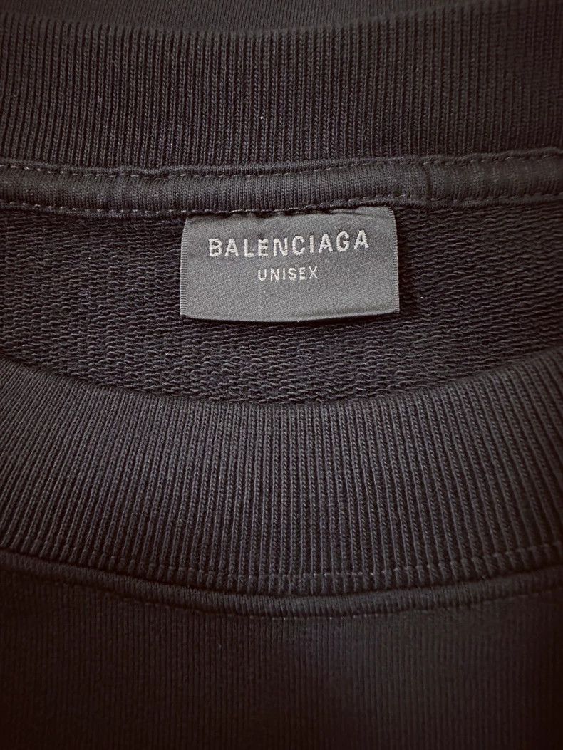 Balenciaga Balenciaga Black Hoodie 2502-Nextarrow Size US S / EU 44-46 / 1 - 6 Thumbnail