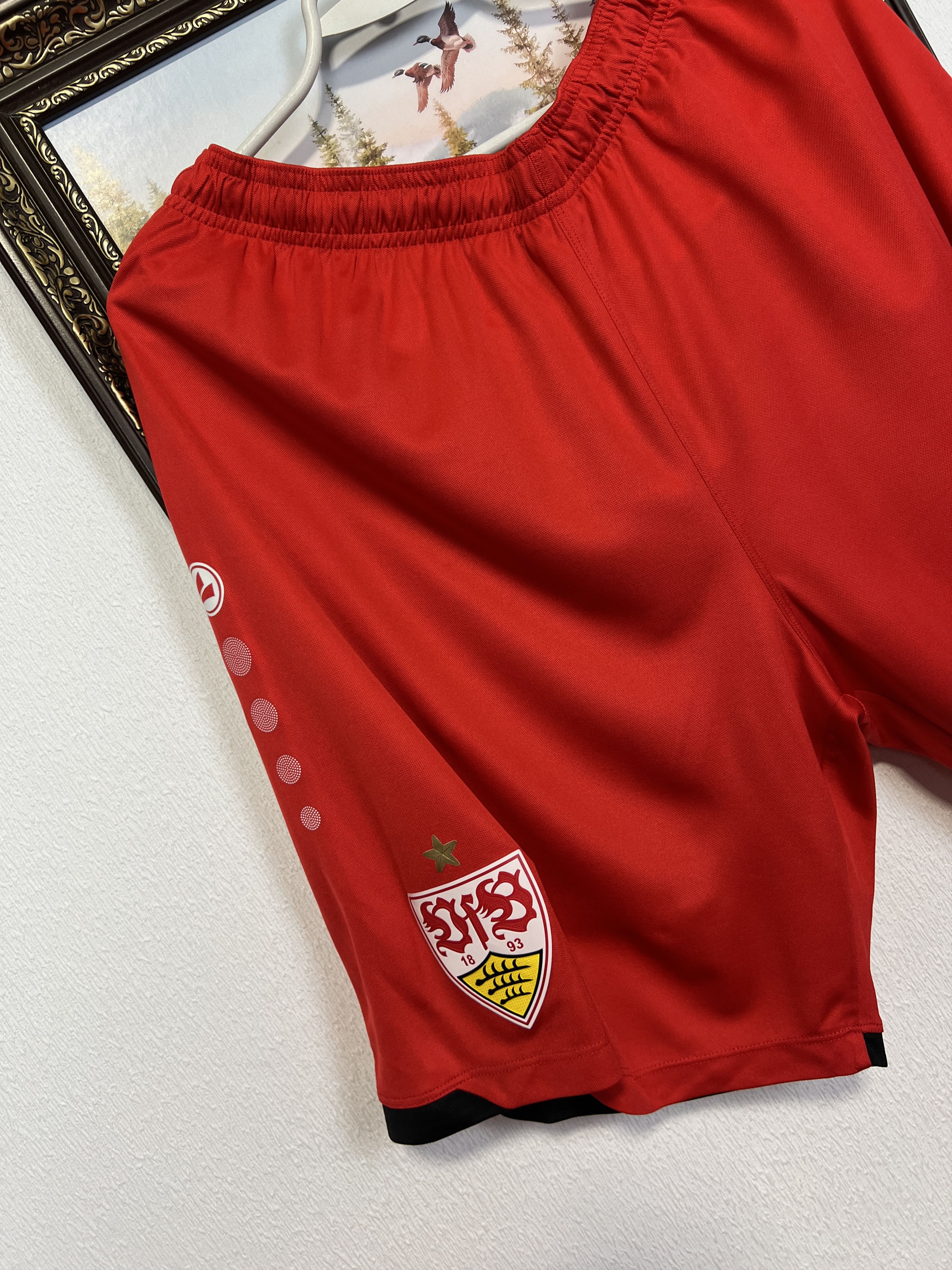 Vintage VfB Stuttgart Football Shorts Player Issue Athletic Soccer Size US 38 / EU 54 - 3 Thumbnail