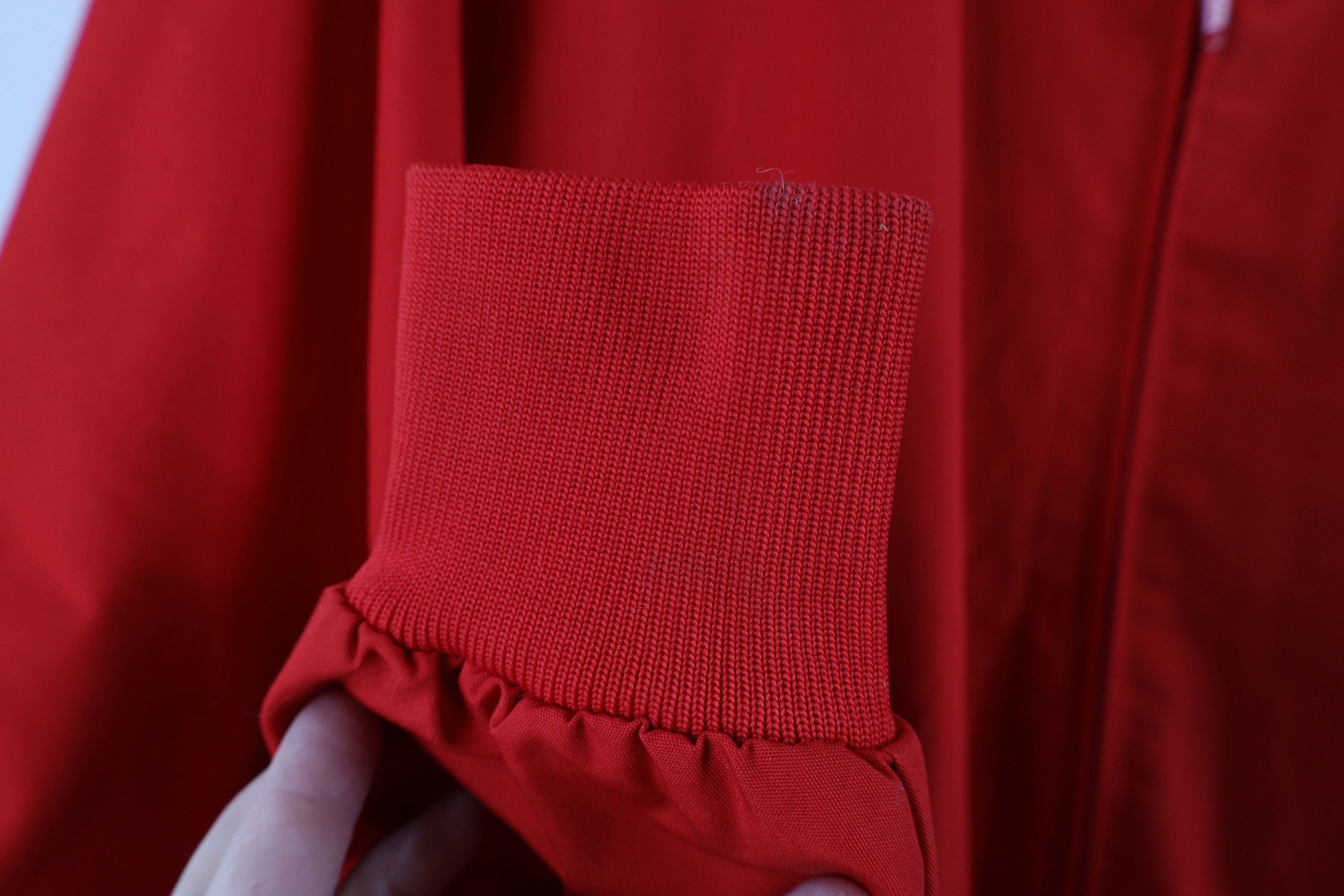 Vintage Deadstock Vintage 70s Streetwear Racer Bomber Jacket Red Size US XL / EU 56 / 4 - 8 Thumbnail