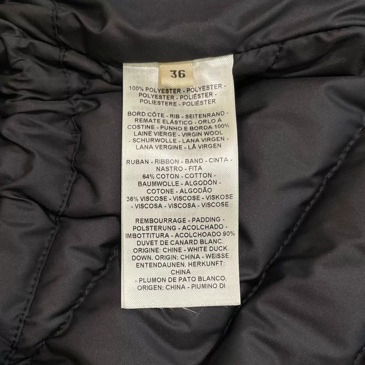 Hermes Hermes Black Down Vest 36 Badge Logo Drawstring Size XS / US 0-2 / IT 36-38 - 6 Thumbnail