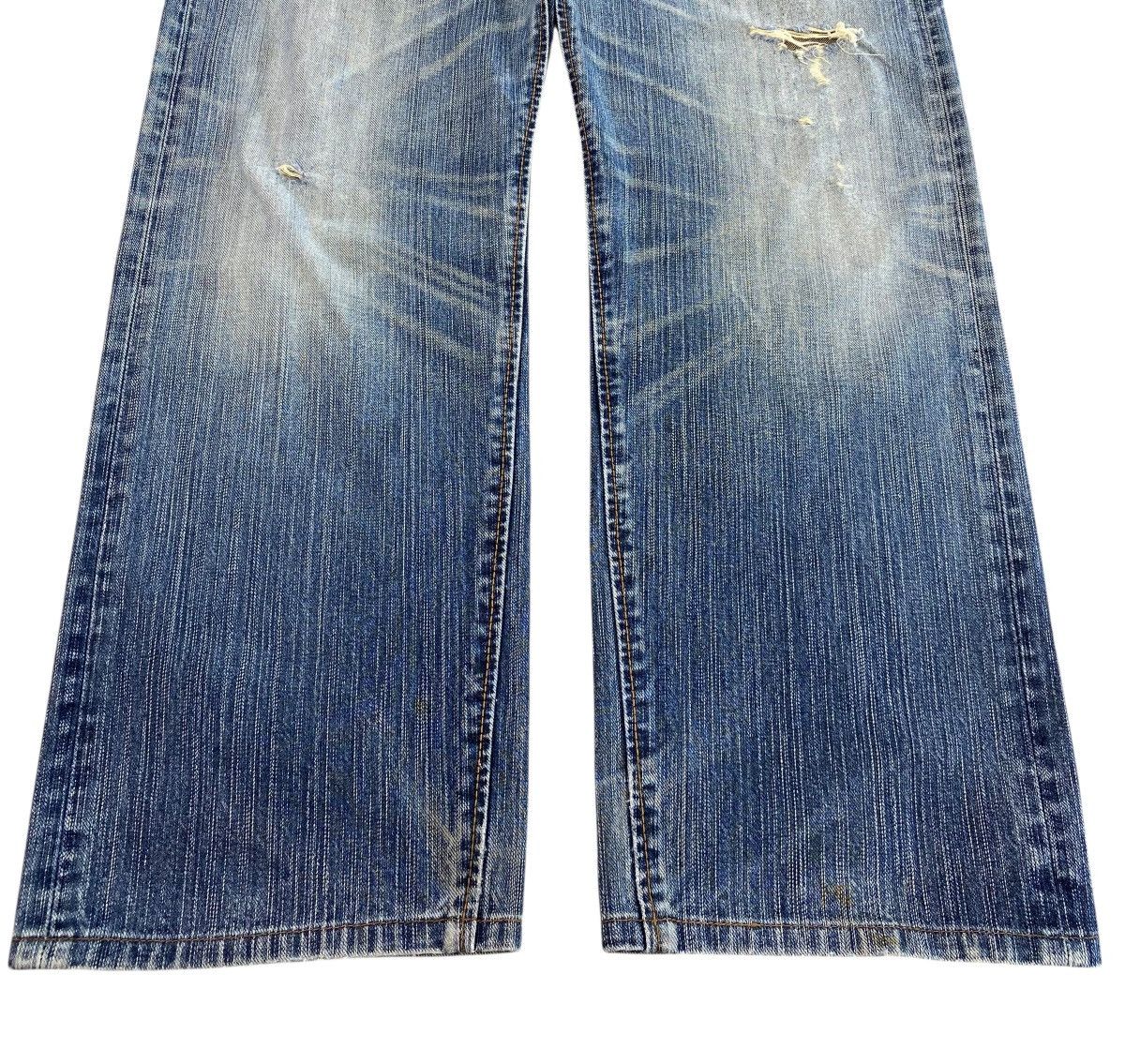 Edwin Edwin Vintage Mud Wash Whiskered Style Loose Jeans Size US 34 / EU 50 - 5 Thumbnail