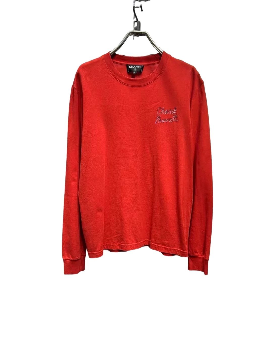 Chanel Chanel x Pharrell Red 3M Reflective Sweatshirt S Size US S / EU 44-46 / 1 - 1 Thumbnail