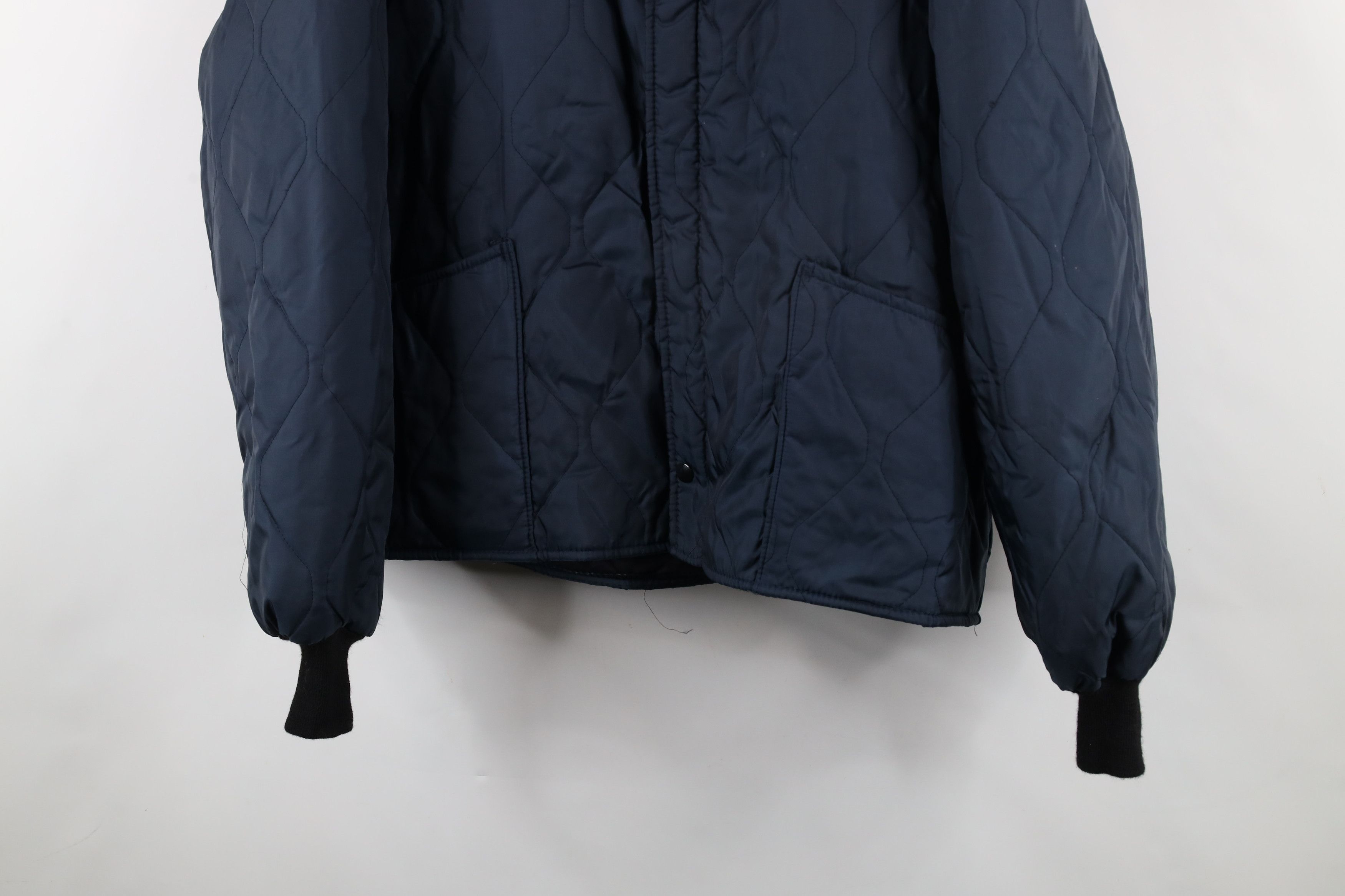 Vintage Vintage 70s Streetwear Workwear Mechanic Full Zip Jacket USA Size US XL / EU 56 / 4 - 3 Thumbnail