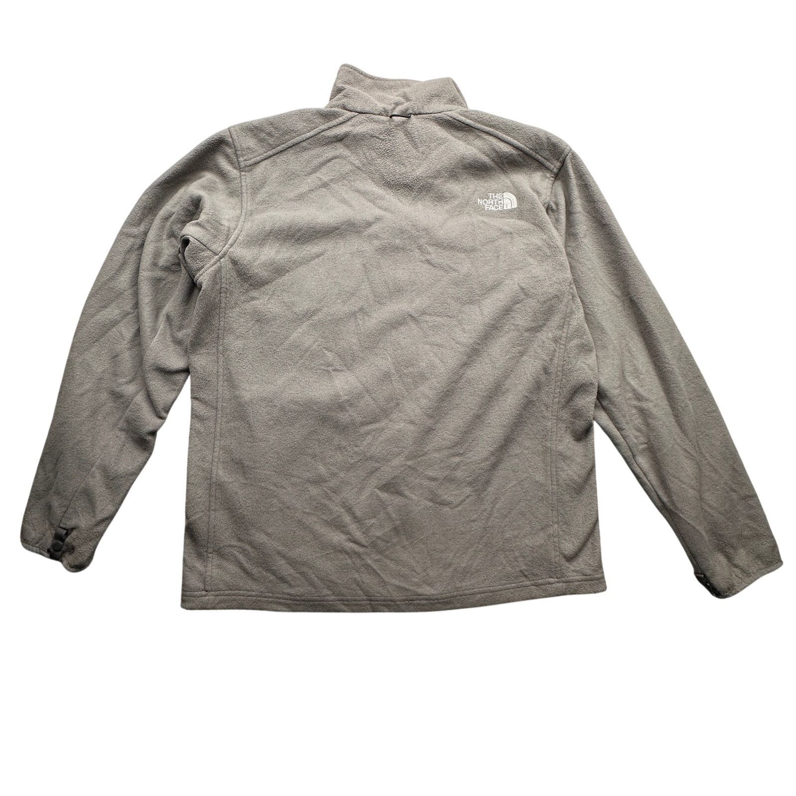 The North Face The North Face Fleece Full Zip Jacket Gray Mens Large Logo Size US L / EU 52-54 / 3 - 2 Thumbnail