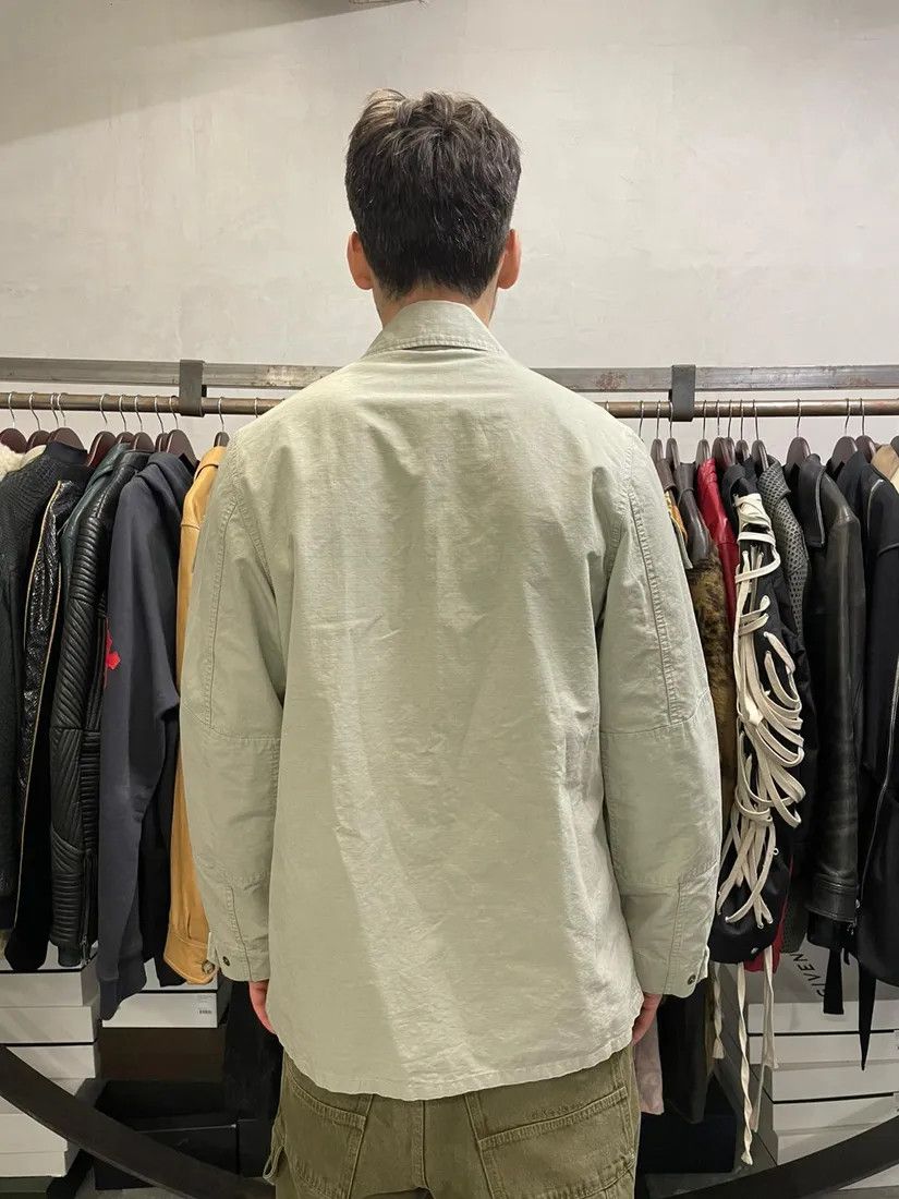 AW2024 Balenciaga Beige Military Ripstop OverShirt