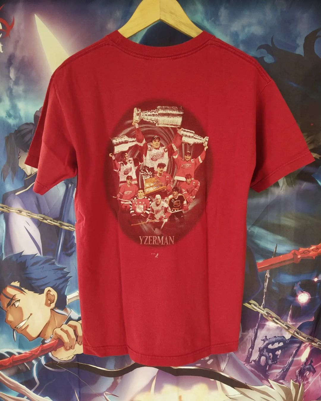 NHL × Vintage Vintage NHL Yzerman Graphic Art Tees Size US M / EU 48-50 / 2 - 1 Thumbnail