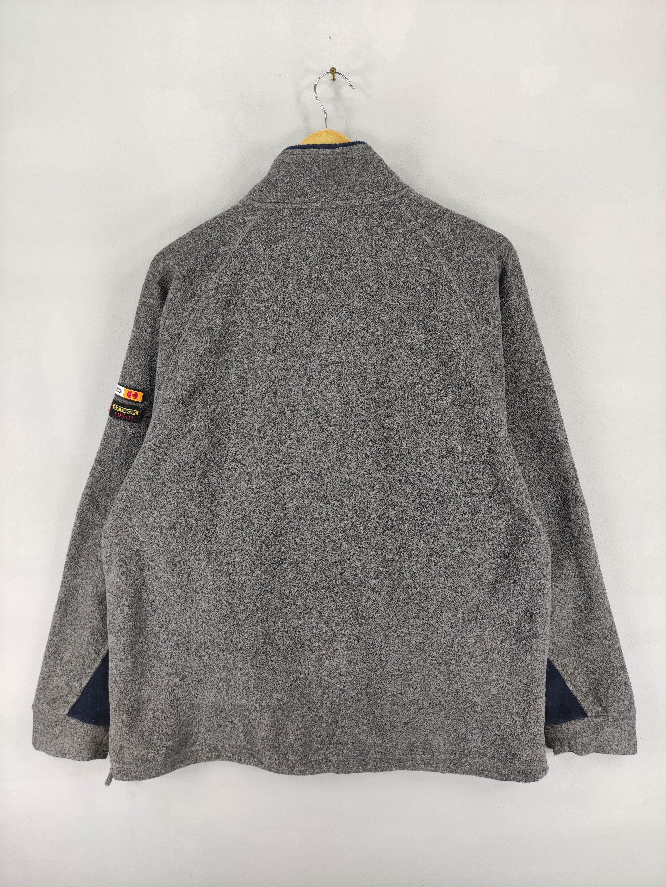 Japanese Brand Vintage Head Half Zipper Fleece Sweater Jumper Size US L / EU 52-54 / 3 - 9 Thumbnail
