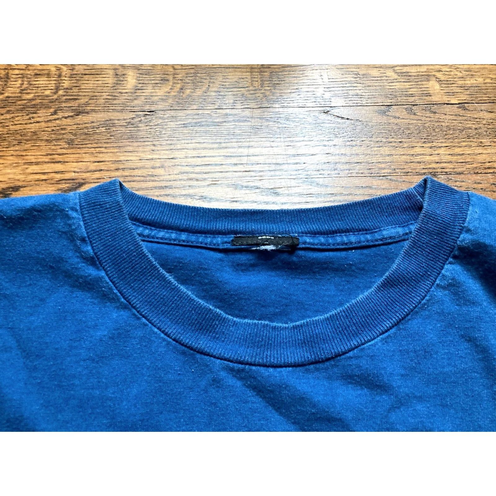 Vintage VTG Motocross Tie Dye Long Sleeve T Shirt Mens 2XL Blue Crew Neck Logo Graphic Print Cotton Regular Unbranded Motorcycle All Seasons Size US XXL / EU 58 / 5 - 5 Thumbnail