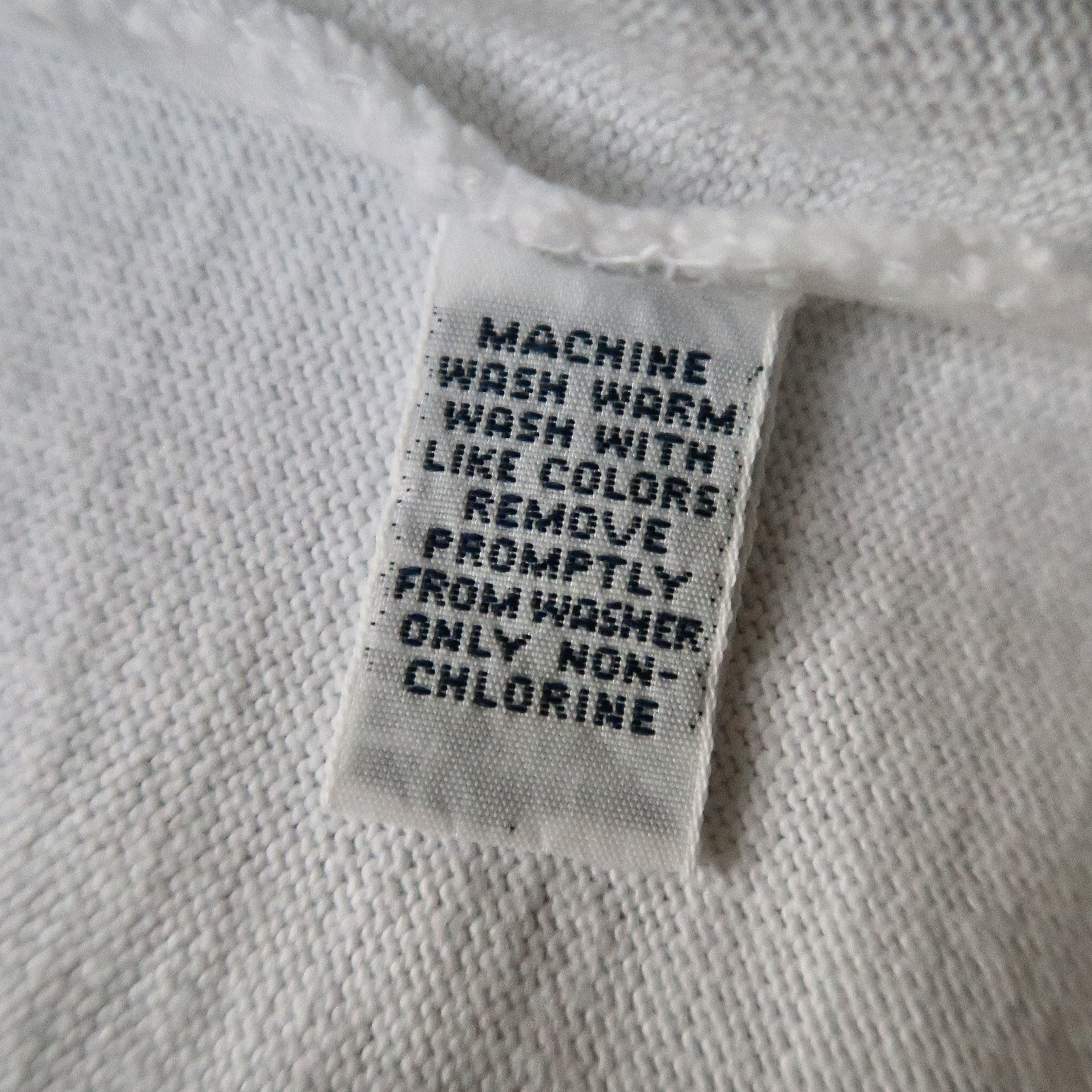 Polo Ralph Lauren VTG 1990s POLO SPORT script back print all white rugby shirt Size US XXL / EU 58 / 5 - 10 Thumbnail