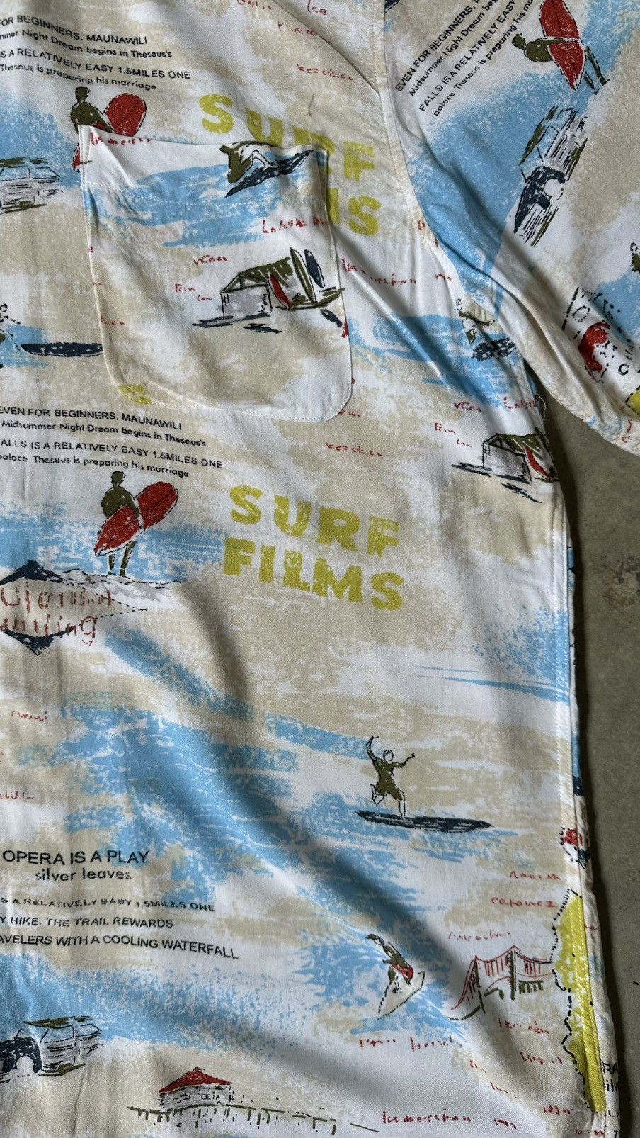 Other VINTAGE KERRY KENNY SUN SIRFING MOTIVE HAWAIIAN SHIRT Size US L / EU 52-54 / 3 - 3 Thumbnail