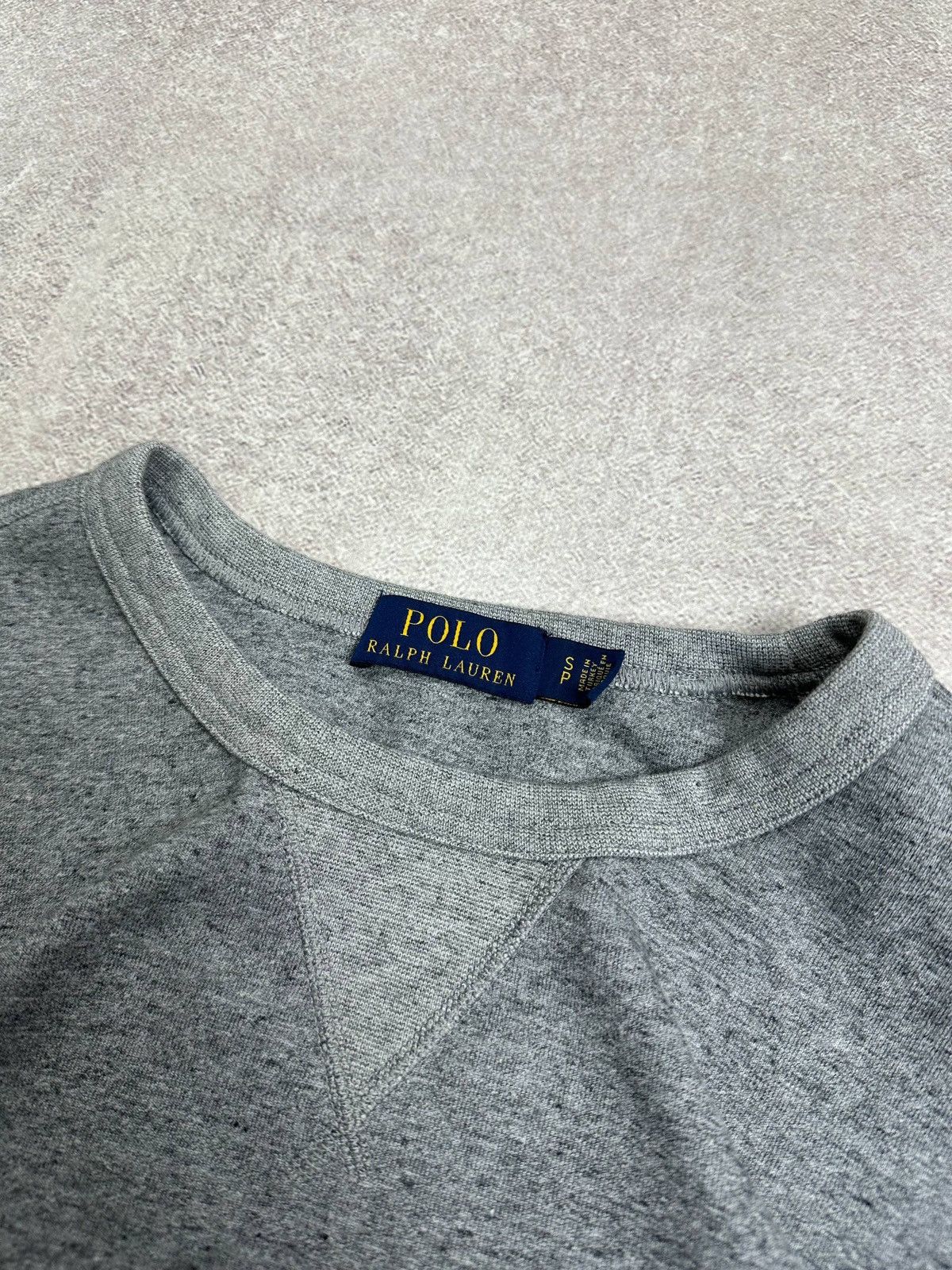 Polo Ralph Lauren Vintage Polo Ralph Lauren Gray Boxy Sweatshirt S Size US S / EU 44-46 / 1 - 4 Thumbnail
