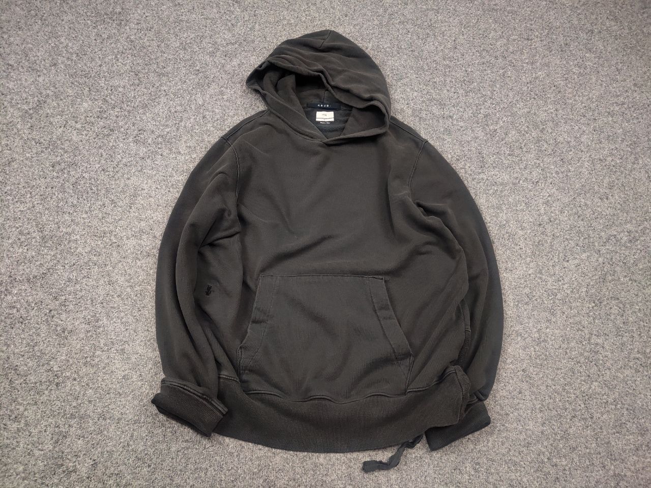 Ksubi Ksubi Japan Brink Black LIfe Gray Pocket Oversized Hoodie Size US M / EU 48-50 / 2 - 3 Thumbnail