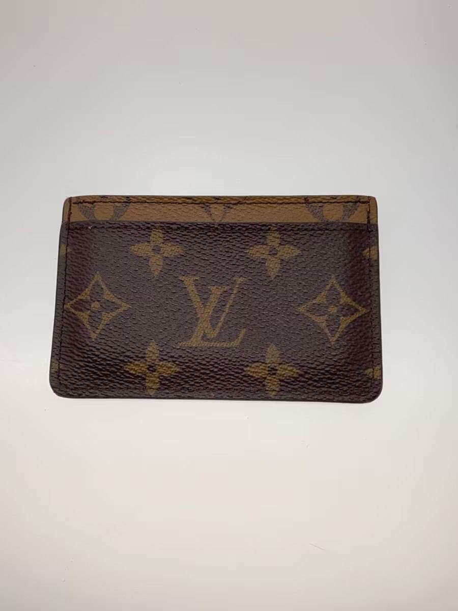 Louis Vuitton Louis Vuitton Monogram Reverse Porte Cartes Sample Brown Size ONE SIZE - 2 Thumbnail