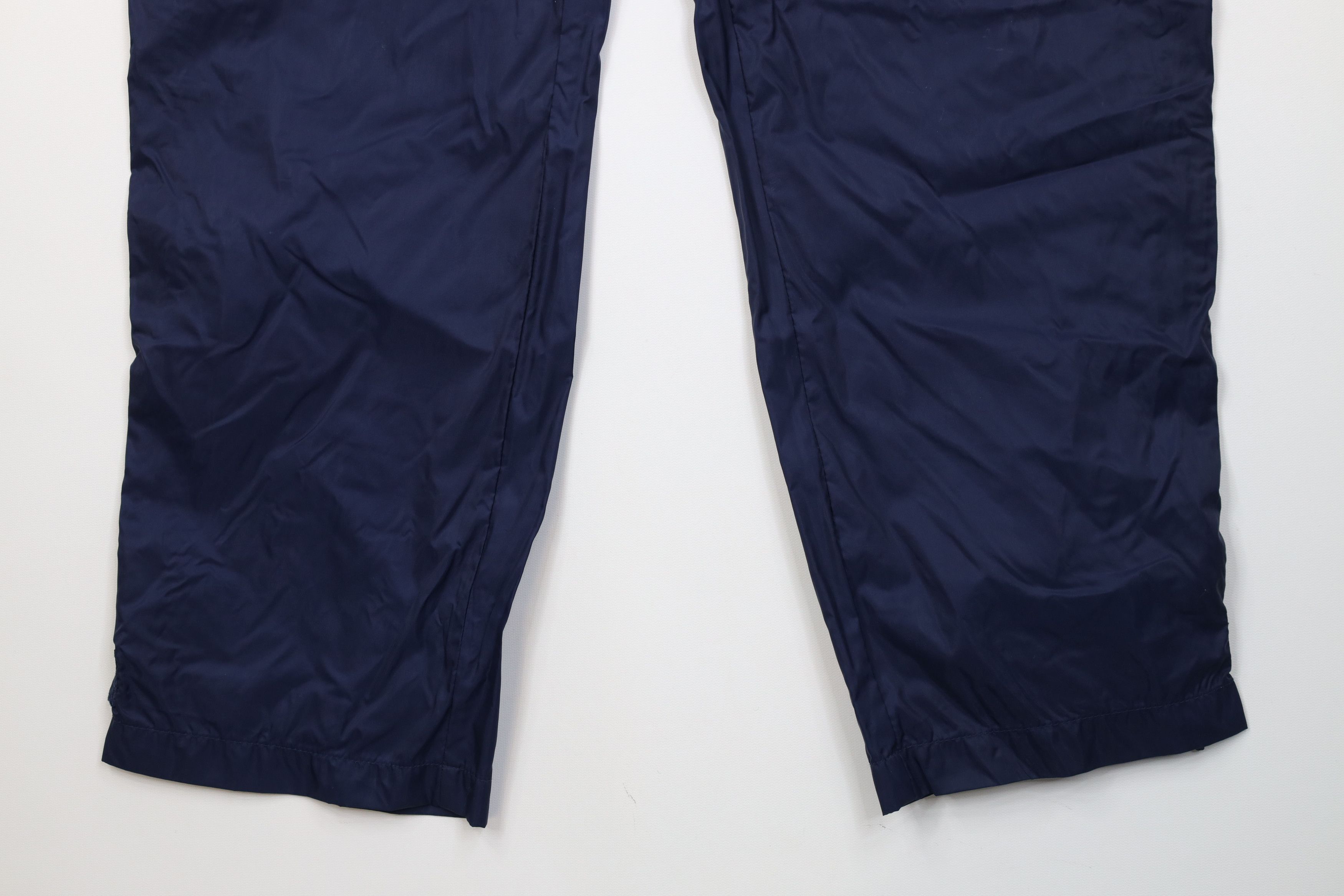 Columbia Vintage 90s Columbia Wide Leg Waterproof Rain Pants Blue Size US 36 / EU 52 - 4 Thumbnail