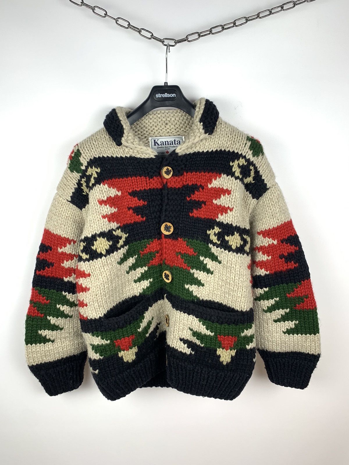 Taylor Stitch Kanata Sweaters Cowichan Knit Sweater Whale Pattern