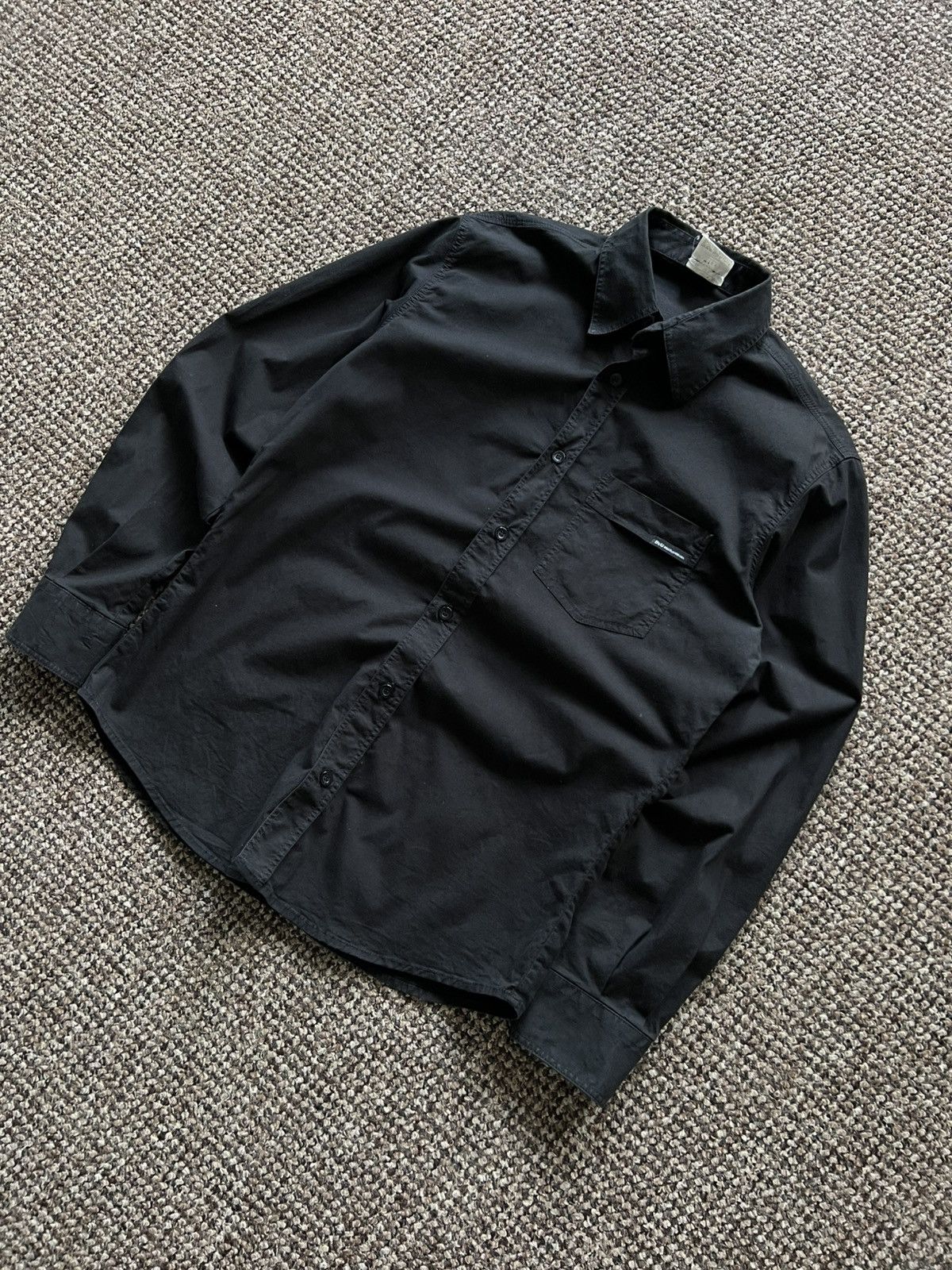 Dolce & Gabbana Dolce Gabbana Black Shirt Made in Italy Size L Size US L / EU 52-54 / 3 - 3 Thumbnail