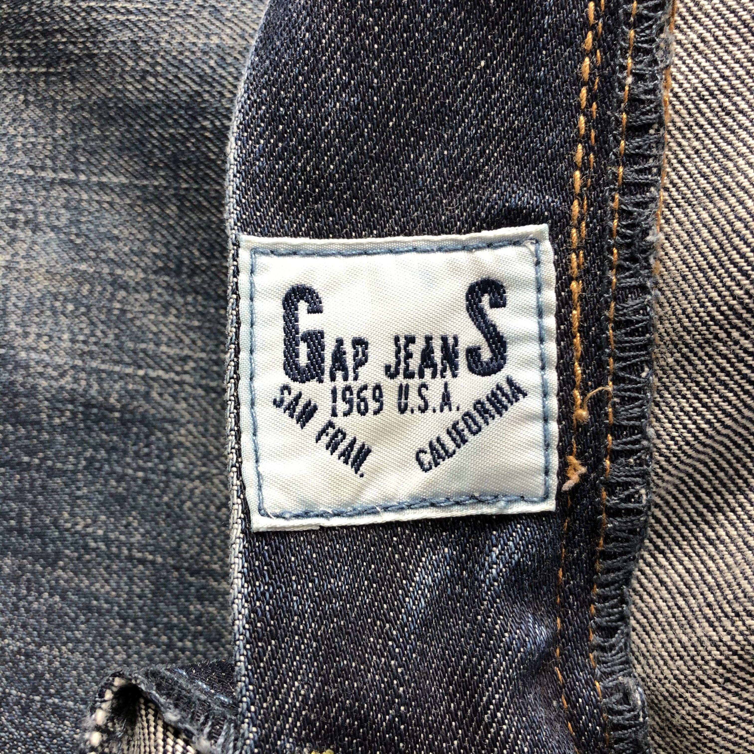 Gap Vintage Gap Jeans Blue Wash Denim -J2747 Size US 35 - 11 Thumbnail