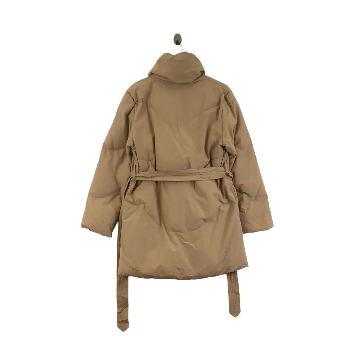 Vintage BVONO MILANO THINSULATE Featherless Puffer Trench Coat Size L / US 10 / IT 46 - 2 Thumbnail