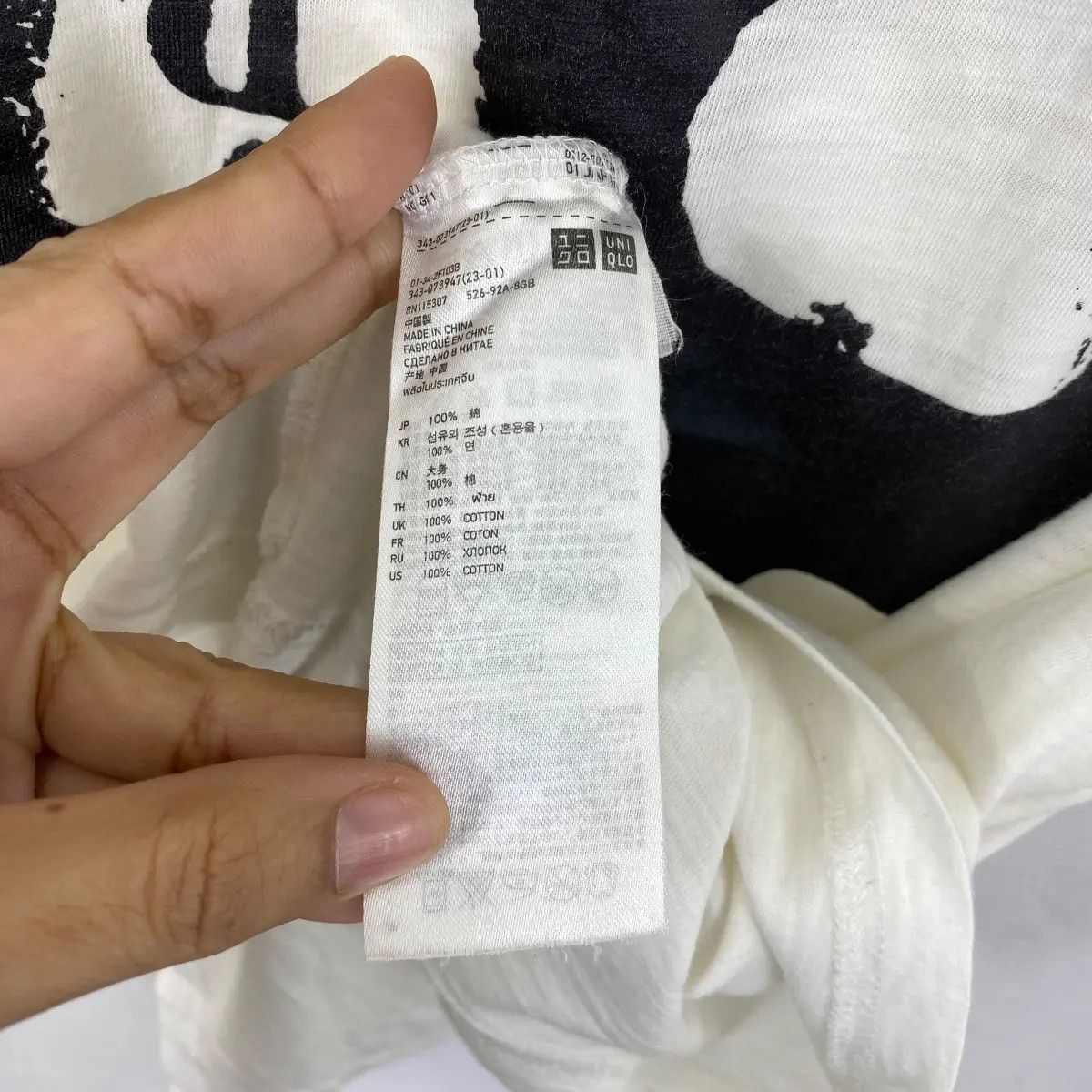 Japanese Brand UNIQLO UNDERCOVER SKULL Long Sleeve Tee Shirt Medium Size Size M / US 6-8 / IT 42-44 - 6 Thumbnail