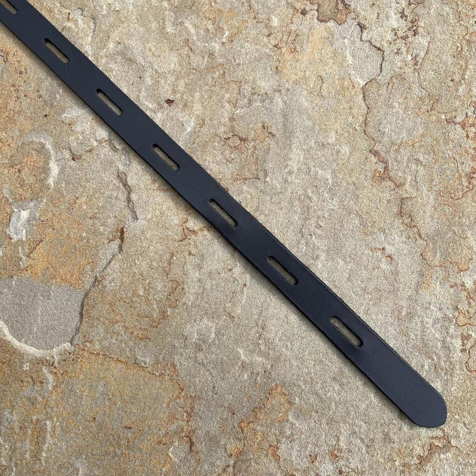 Other Black Leather Unique Boho Grunge Design Belt Size ONE SIZE - 5 Thumbnail