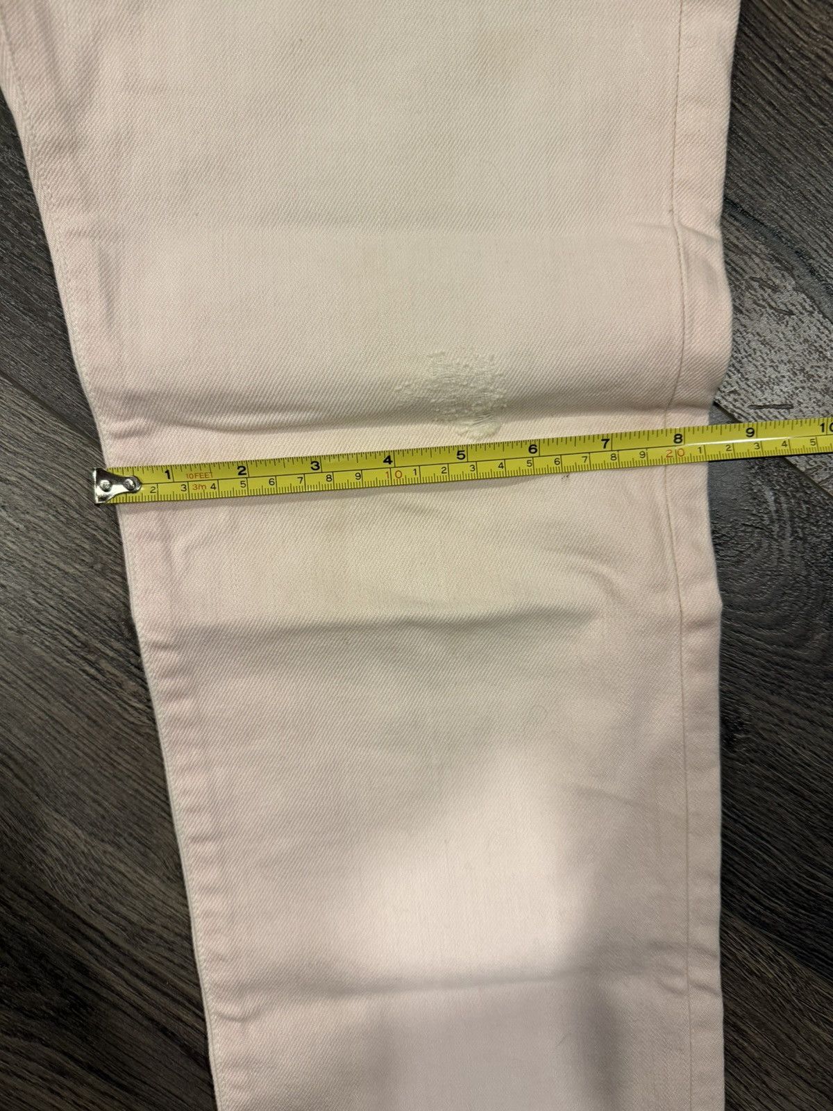 Saint Laurent Paris Light Pink SLP Jeans Size US 33 - 11 Thumbnail