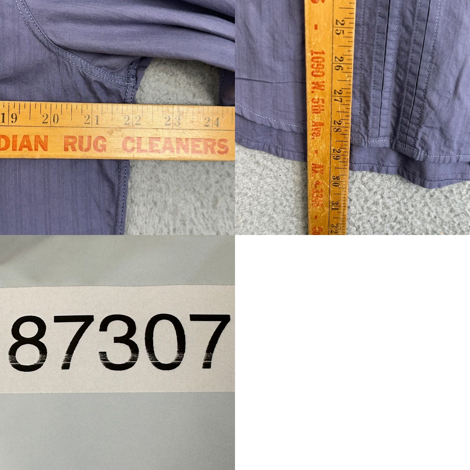 Armani Exchange Armani Exchange Shirt Mens M Purple Button Up Pleated Long Sleeve Casual Size US M / EU 48-50 / 2 - 8 Thumbnail