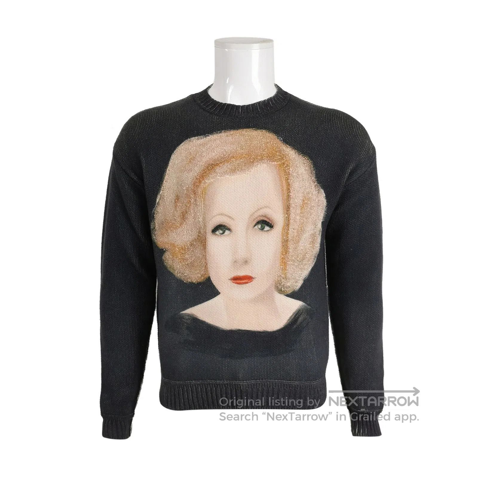 Acne Studios Acne Studios M Cotton Portrait Crewneck Sweater. Size US M / EU 48-50 / 2 - 2 Thumbnail