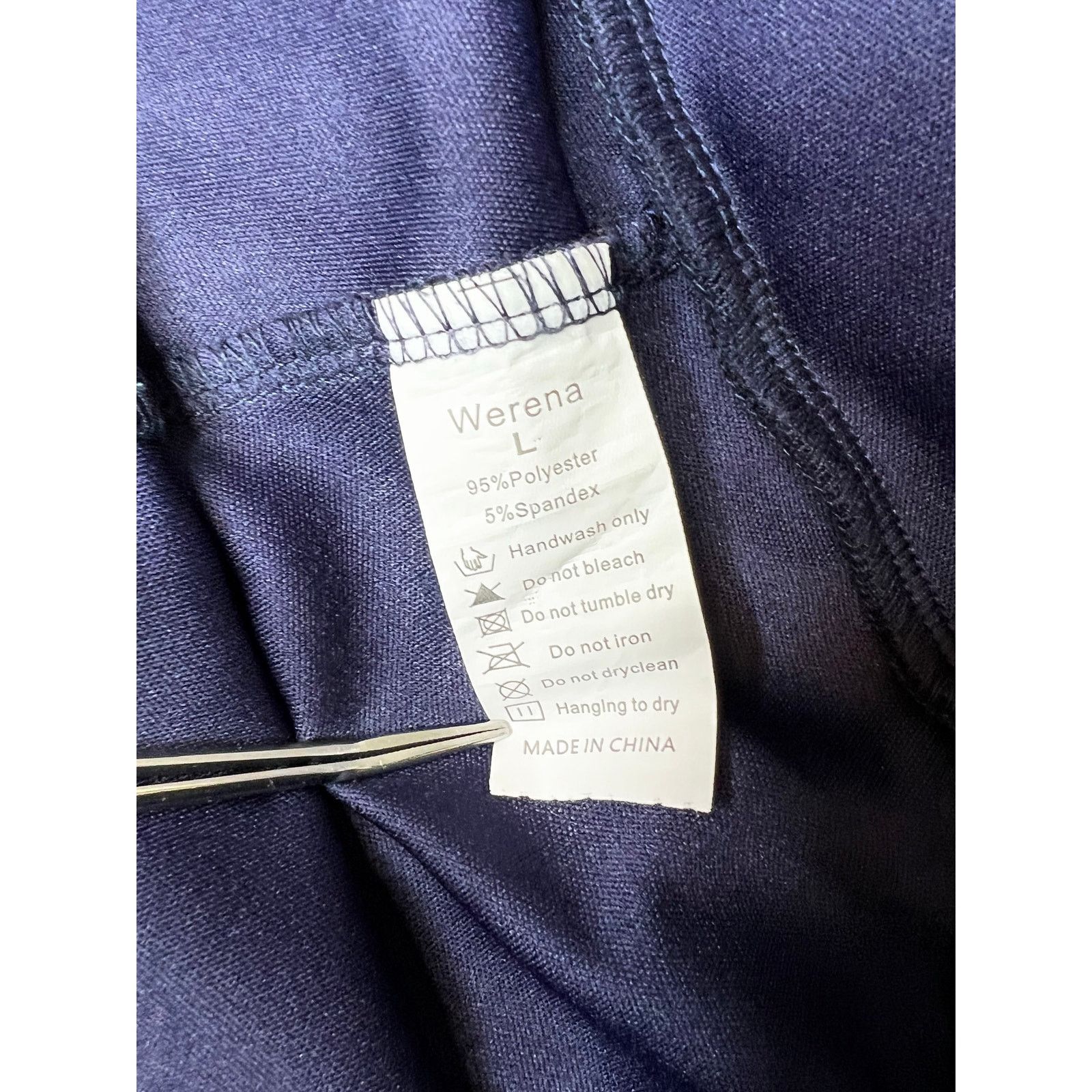 Other Werena Tennis Sportswear Skirt Skort LARGE Activewear Blue Size 30" / US 8 / IT 44 - 8 Thumbnail