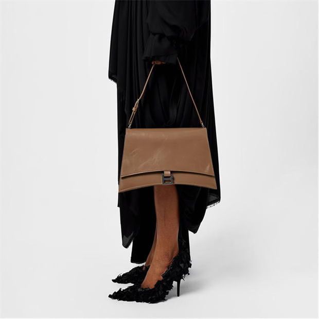 Balenciaga o1g2r1mq0924 Size: OS / Medium Sling Shoulder Bag in Brown Size ONE SIZE - 5 Thumbnail