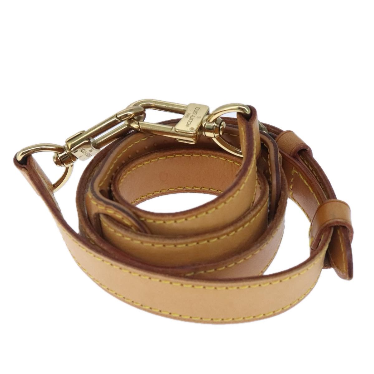 Louis Vuitton Bandoulière De Sac Beige Leather Wallet (Pre-Owned) Size ONE SIZE - 1 Thumbnail