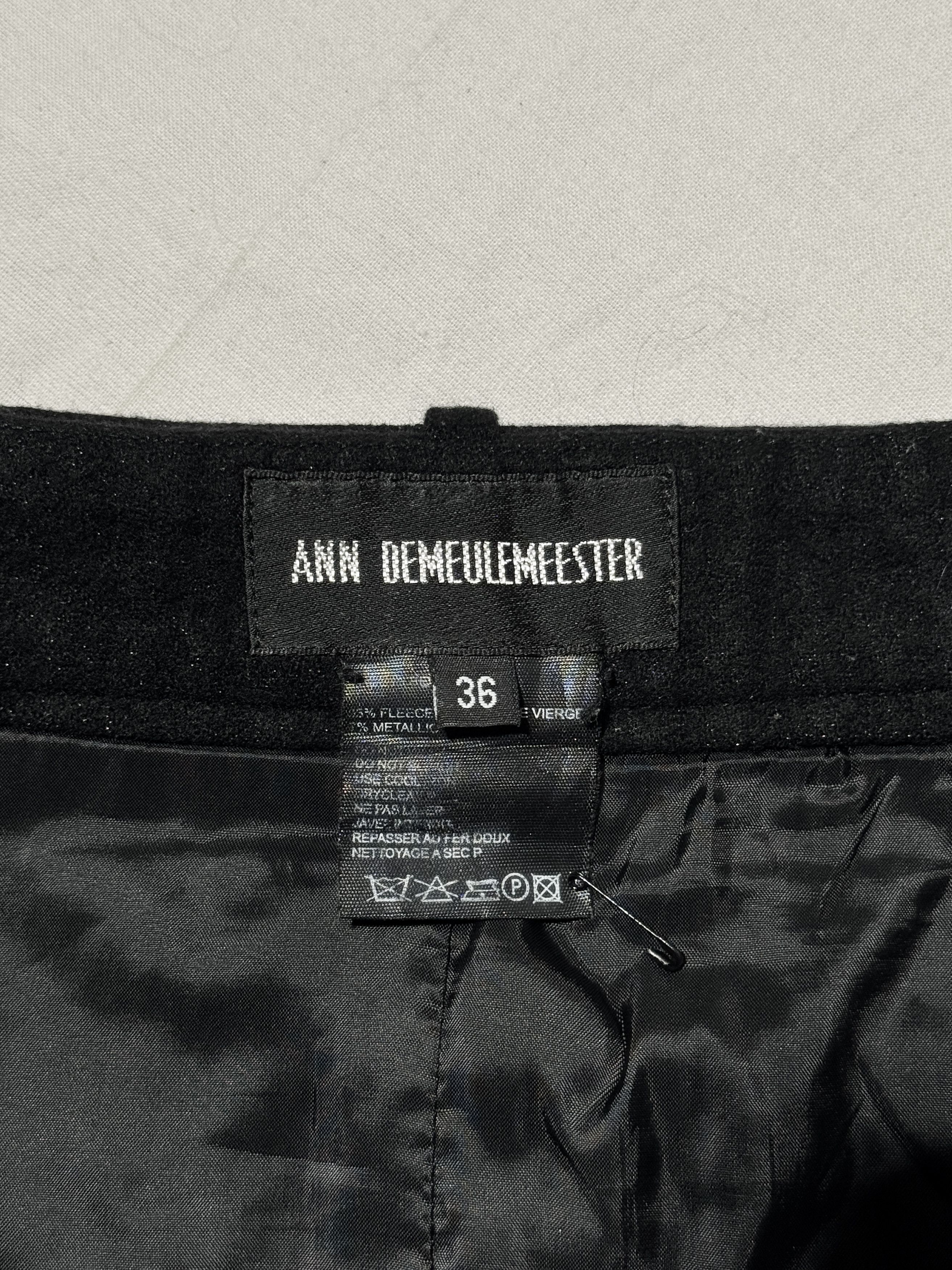 Ann Demeulemeester Double belted miniskirt Size 25" / US 0 / IT 36 - 2 Thumbnail