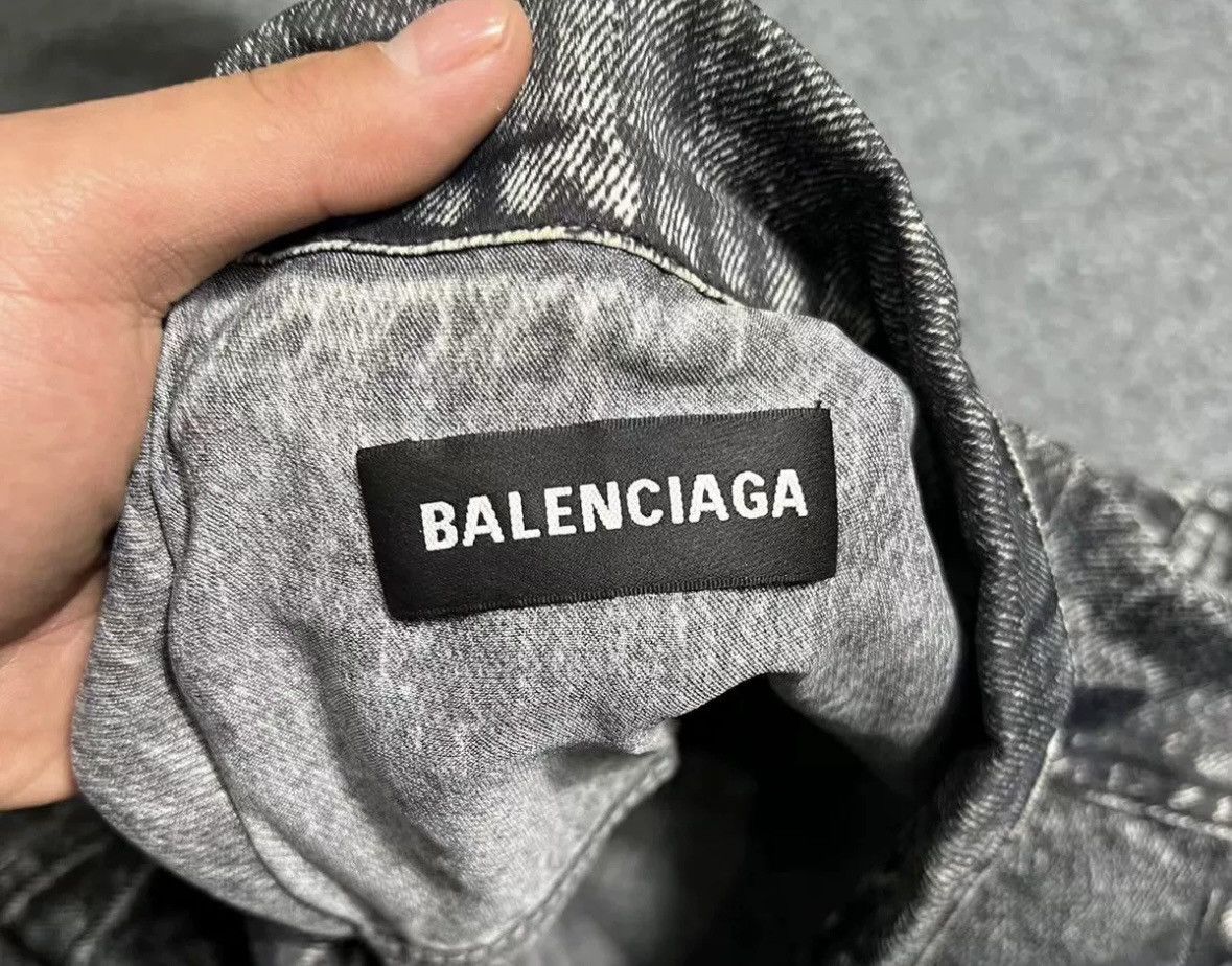 Balenciaga balenciaga Imitation denim jacket Size US M / EU 48-50 / 2 - 6 Thumbnail