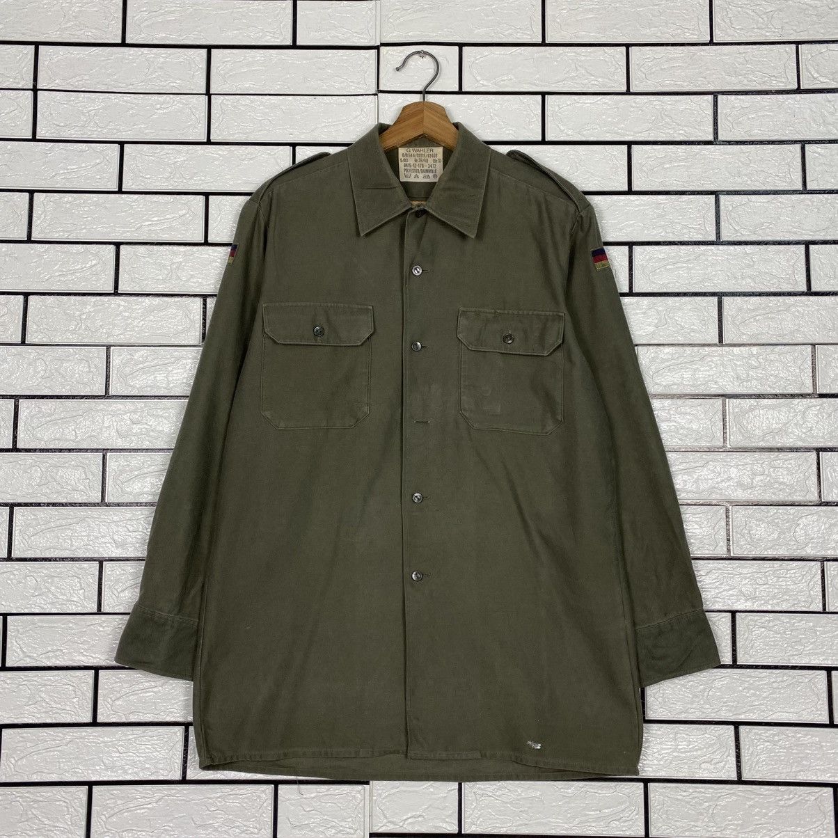 Vintage Vintage Chore Military Jacket Cargo Multi Pocket G. Wahler Size US M / EU 48-50 / 2 - 2 Thumbnail