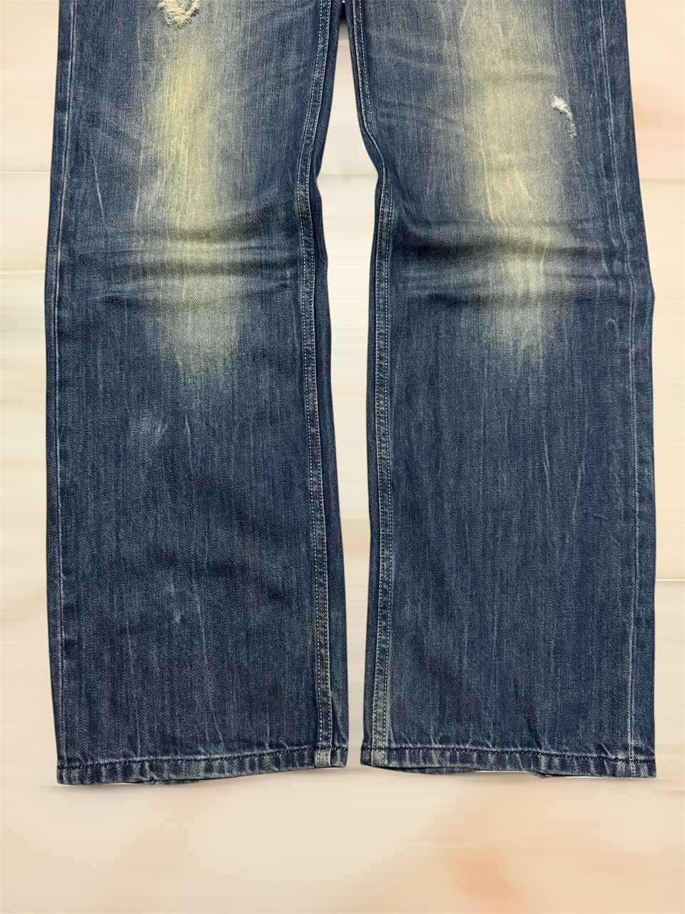 Diesel VINTAGE 00s DIESEL LARKEE-ZIP RUSTY MUD-PUNK DISTRESSING Size US 32 / EU 48 - 8 Thumbnail