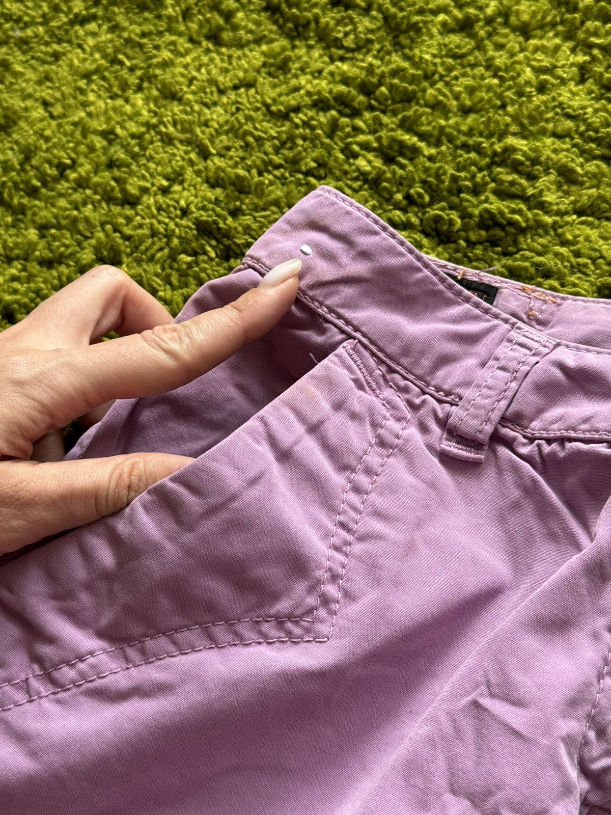 Evisu × Japanese Brand × Vintage 🇯🇵 Evisu 2000s vintage Japanese style capri shorts Y2K Size 27" / US 4 / IT 40 - 5 Thumbnail