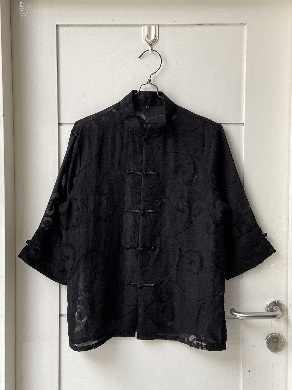 Designer × Japanese Brand MINIYE Black Chinese Traditional Shirt Size US S / EU 44-46 / 1 - 9 Thumbnail