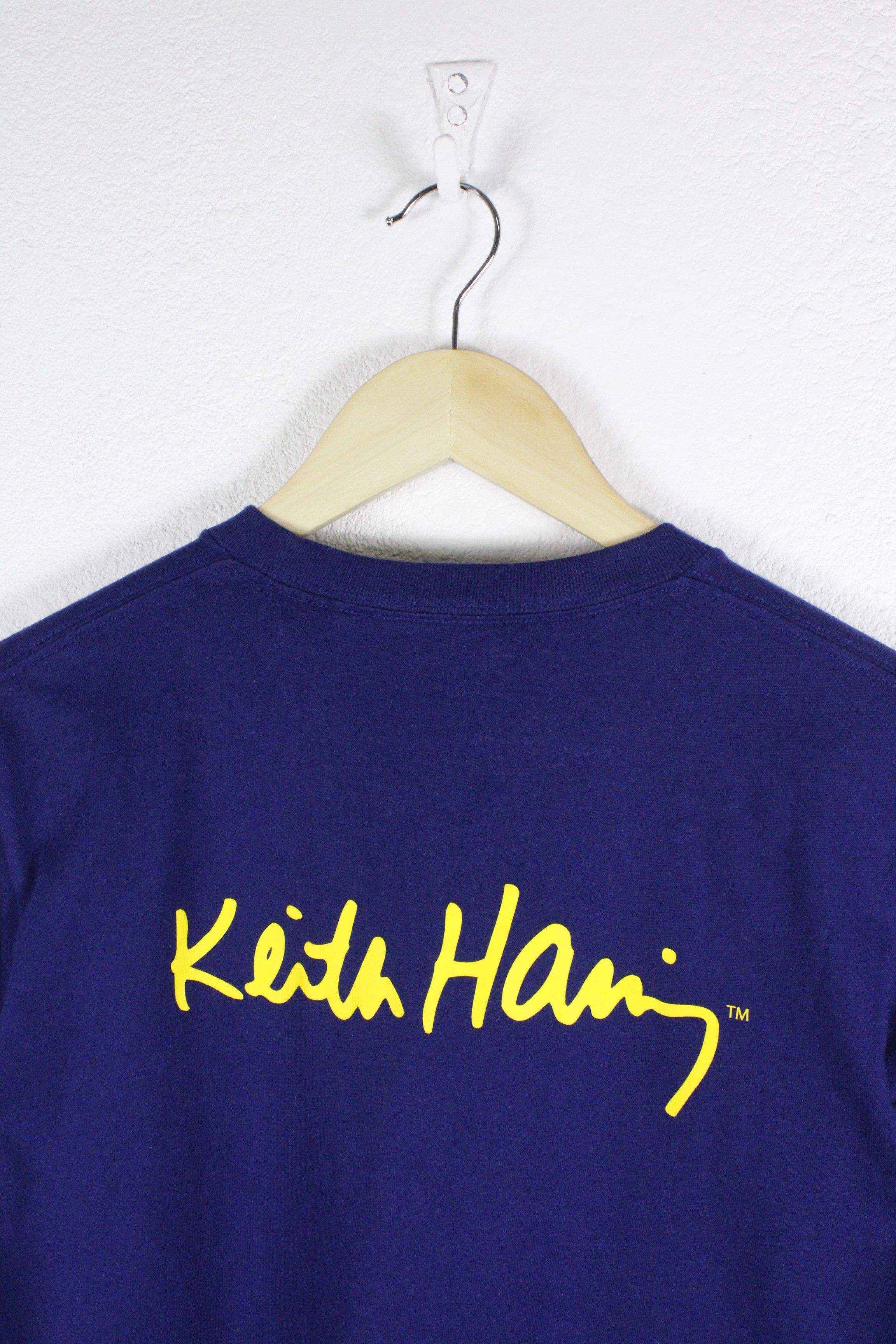 Keith Haring Uniqlo x Keith Haring Pocket Logo T-shirt Tee Size US XS / EU 42 / 0 - 4 Thumbnail