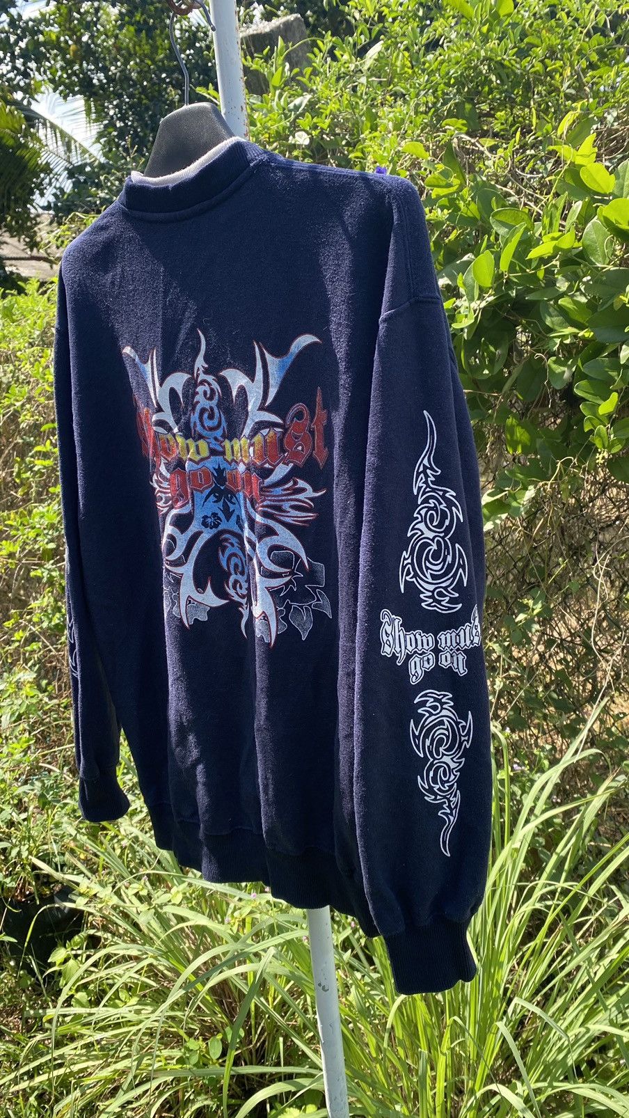 Japanese Brand Show Must Go On Sweatshirt Size US M / EU 48-50 / 2 - 4 Thumbnail