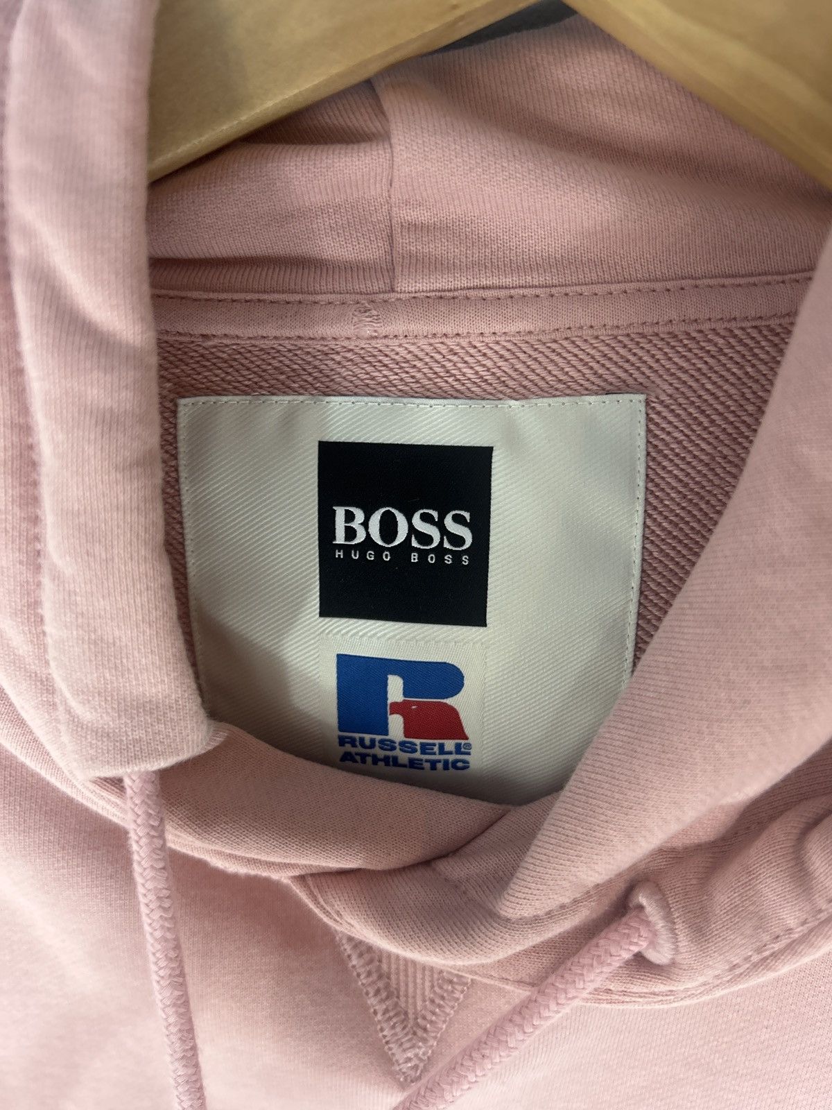 Hugo Boss Hugo Boss x Russell Athletic Varsity Pullover Hoodie Size US L / EU 52-54 / 3 - 6 Thumbnail